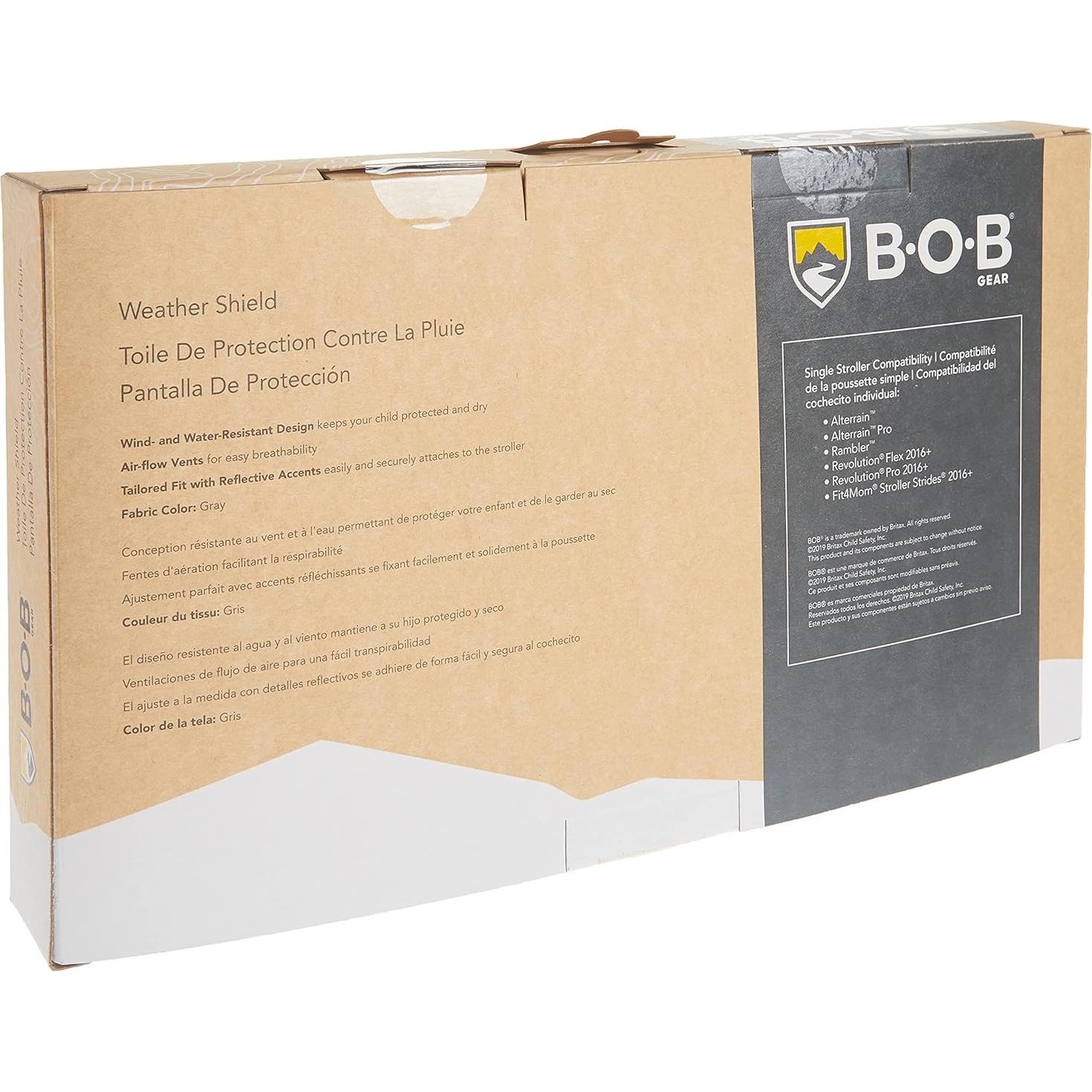 Escudo contra el clima BOB Gear para cochecitos jogging