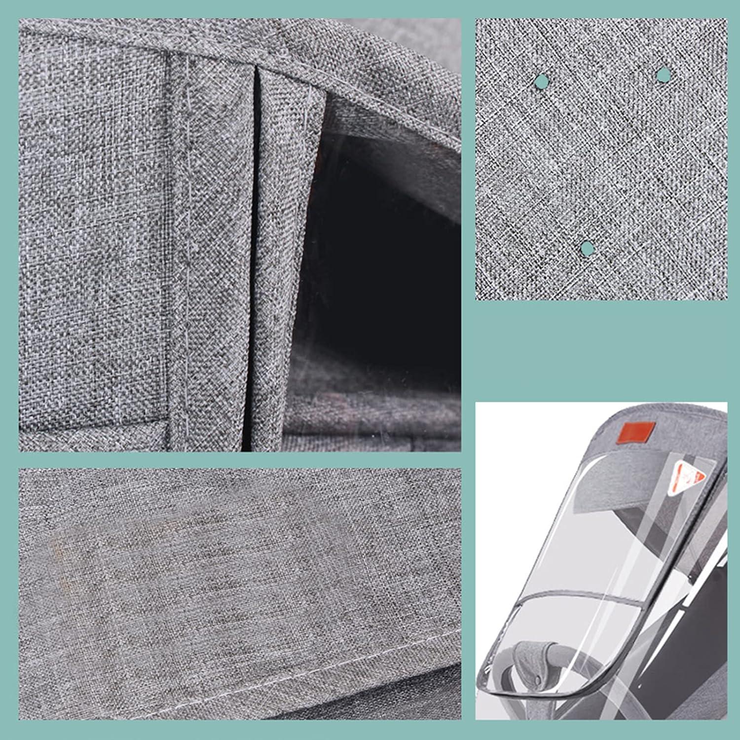 Cubierta de Lluvia para Cochecito de Bebé Universal con Ventana