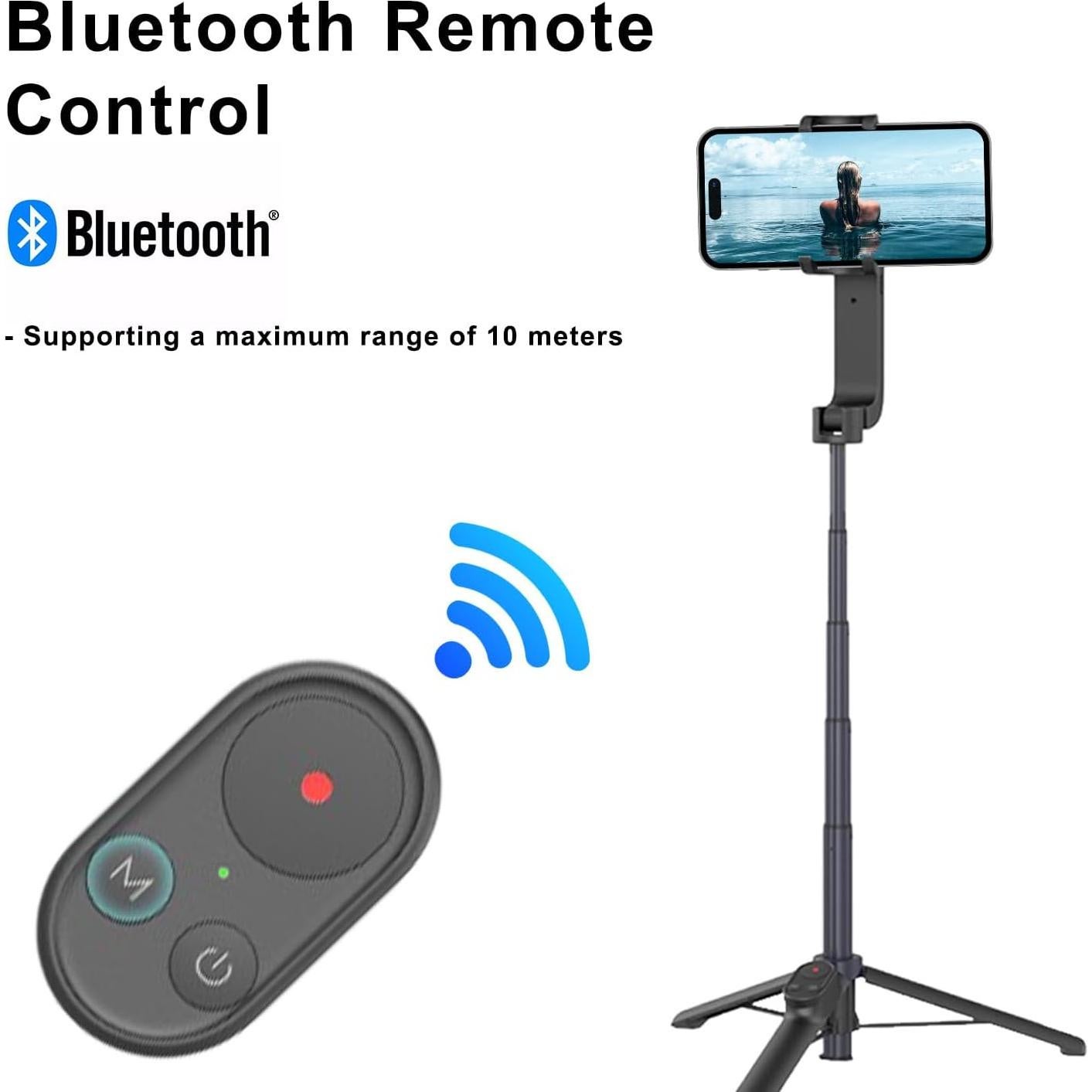 Estabilizador de Gimbal Mini Fisherfans 1 Eje Antivibración