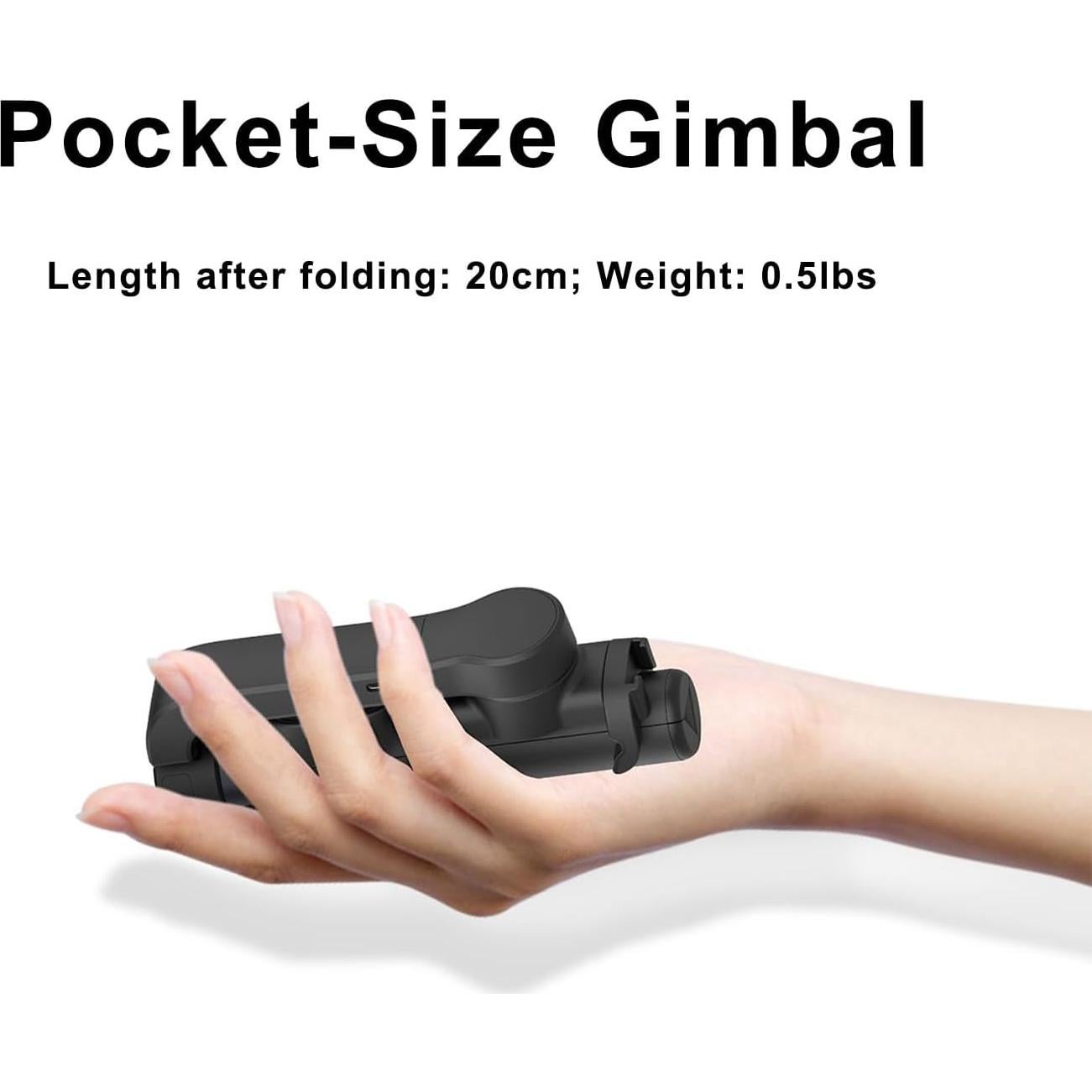 Estabilizador de Gimbal Mini Fisherfans 1 Eje Antivibración