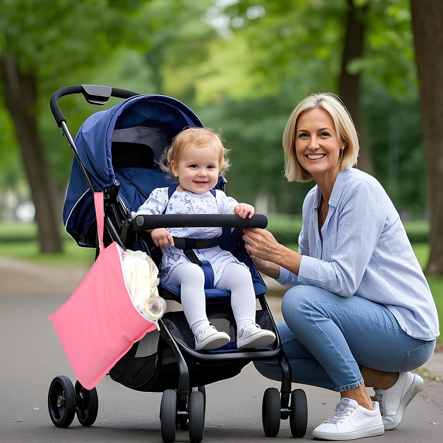 Bolsa Húmeda Impermeable Eaxin Floral - 2 Paquetes Reutilizables