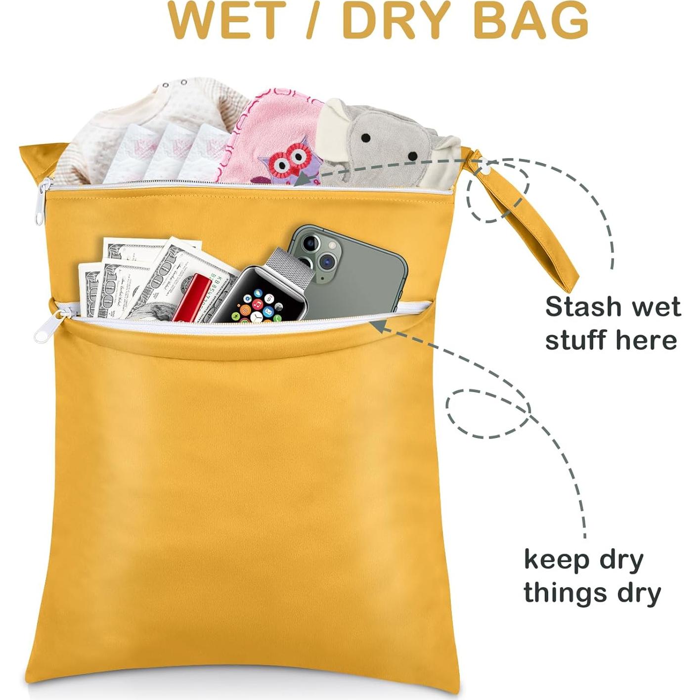 Bolsas Húmedas Angel Love, 30x36cm, Impermeables y Reutilizables