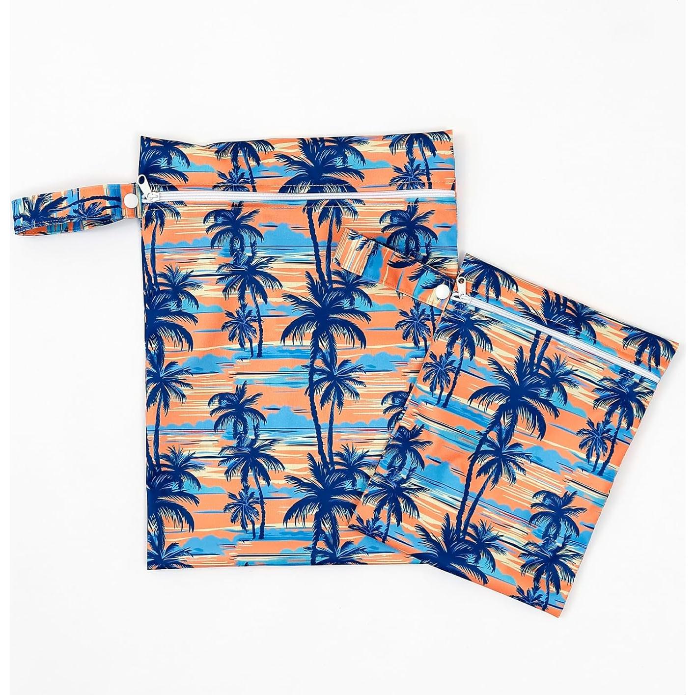 Bolsas Húmedas Impermeables Reutilizables 2 Pcs Árbol de Coco