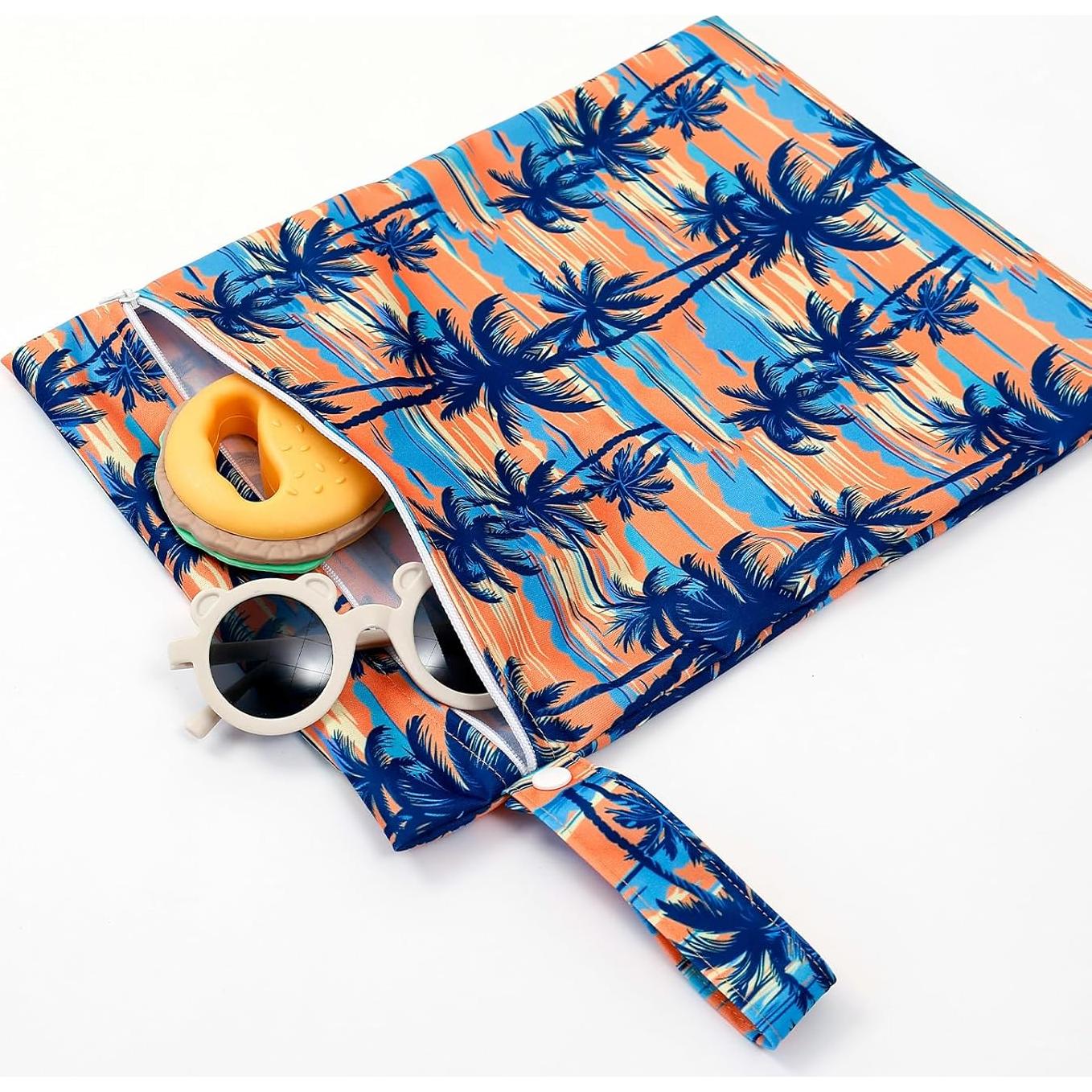 Bolsas Húmedas Impermeables Reutilizables 2 Pcs Árbol de Coco