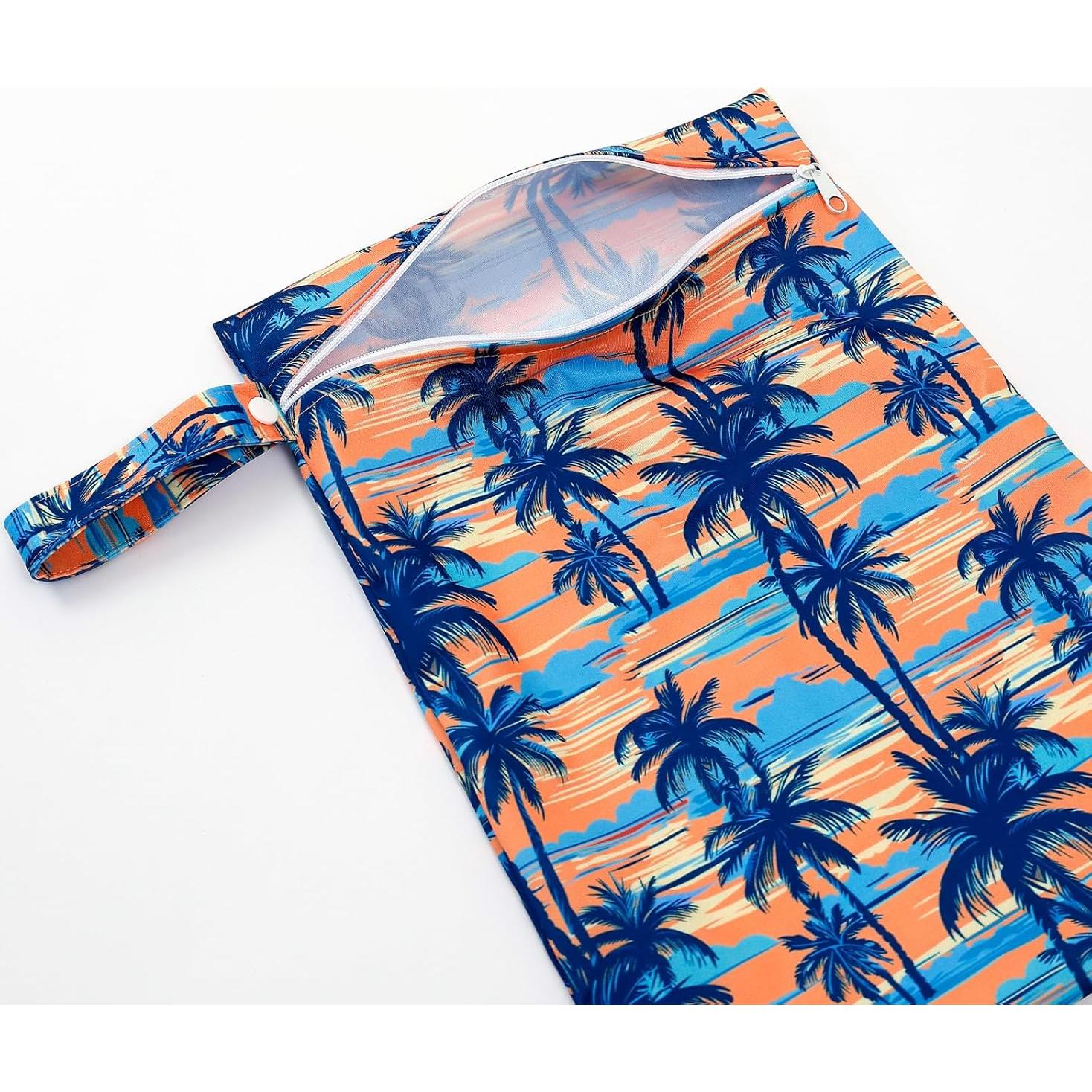 Bolsas Húmedas Impermeables Reutilizables 2 Pcs Árbol de Coco