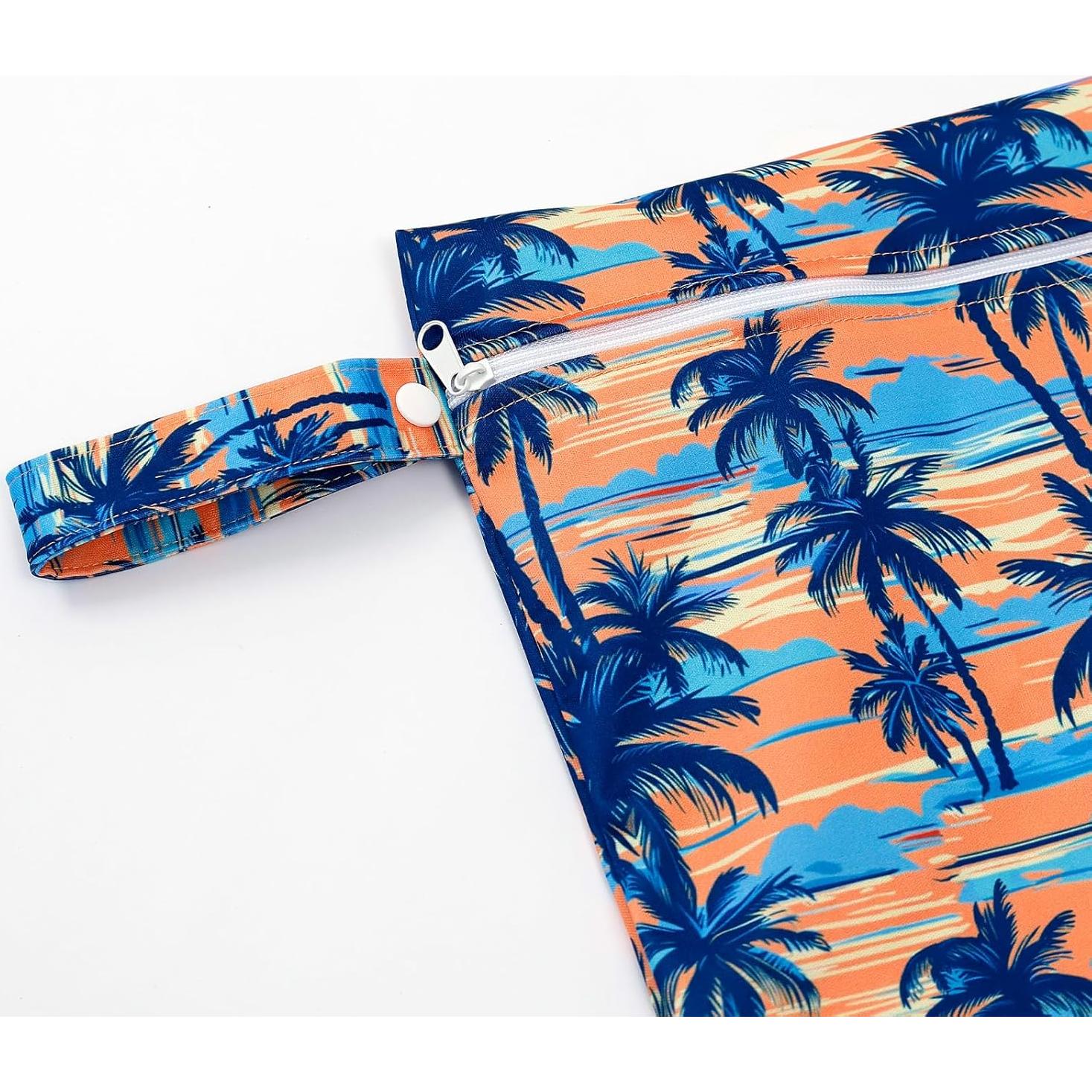 Bolsas Húmedas Impermeables Reutilizables 2 Pcs Árbol de Coco