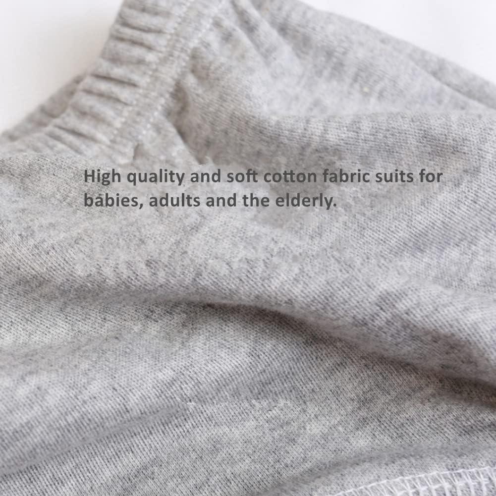 Pañal de Tela Reutilizable WEEOATAR XL Azul para Adultos