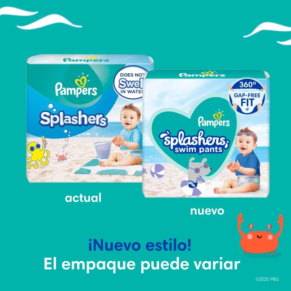 Pampers Splashers Pañales de Natación Medianos 11 Pzas
