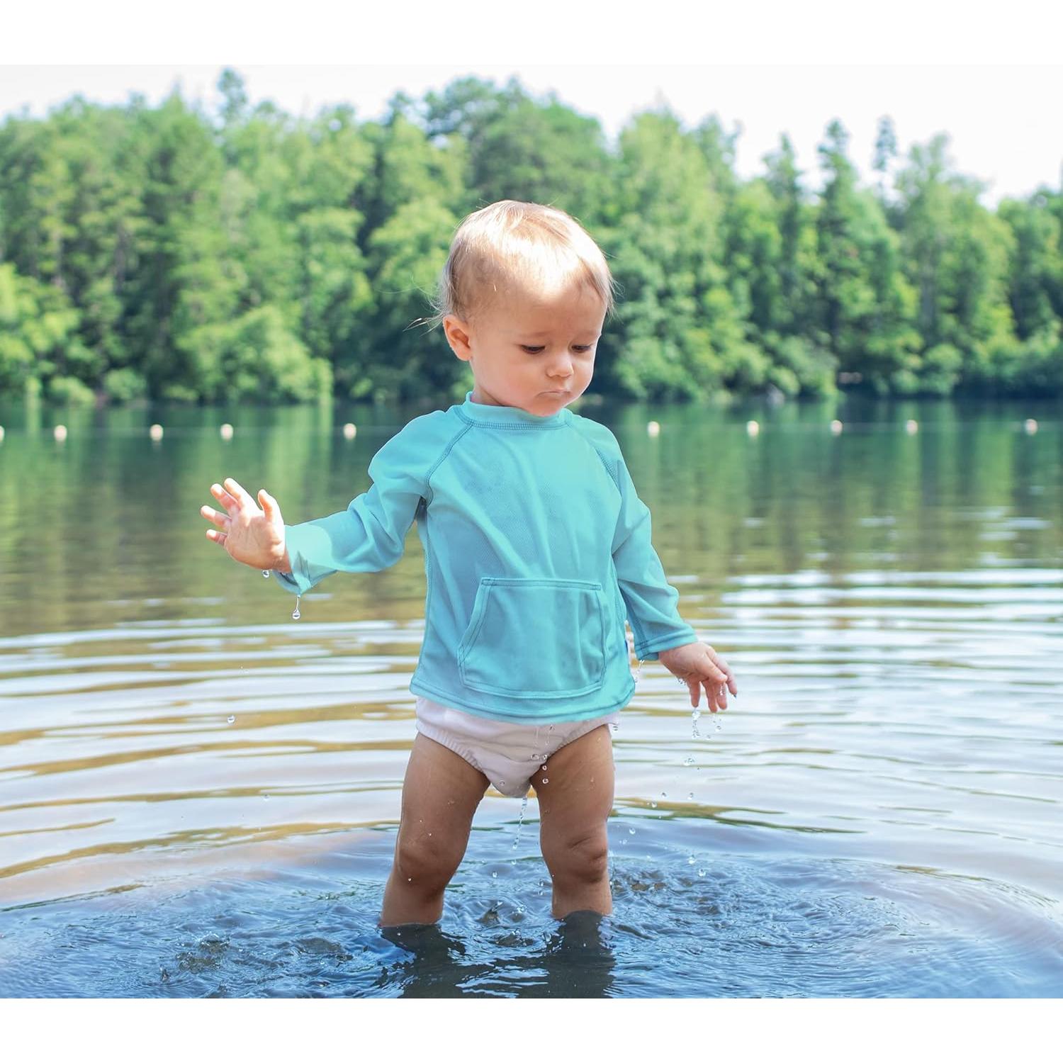 Pañal de Natación Reutilizable i play Eco Snap UPF 50 24 meses