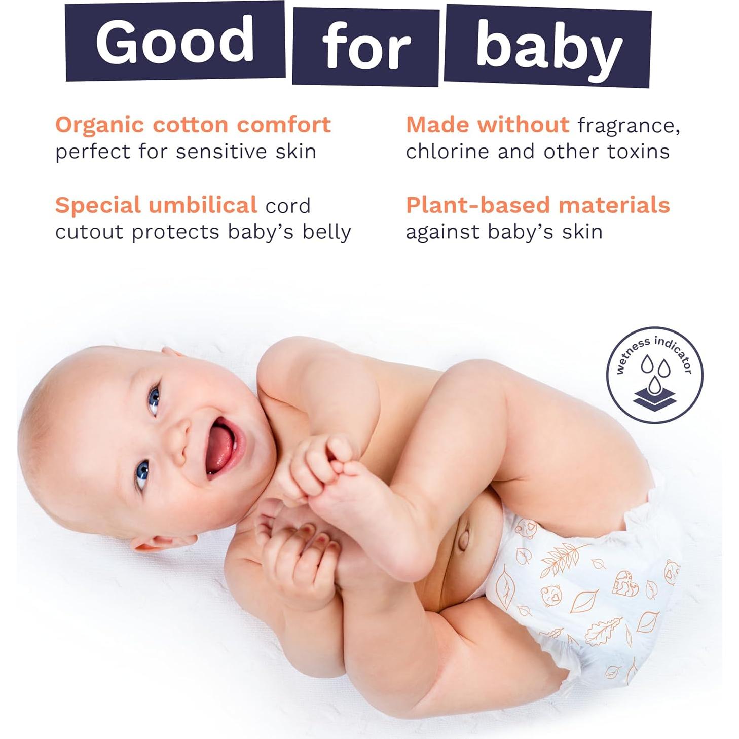 Pañales Hipoalergénicos Pura Tamaño 2 (3.2-5.9 kg) 29 Unidades