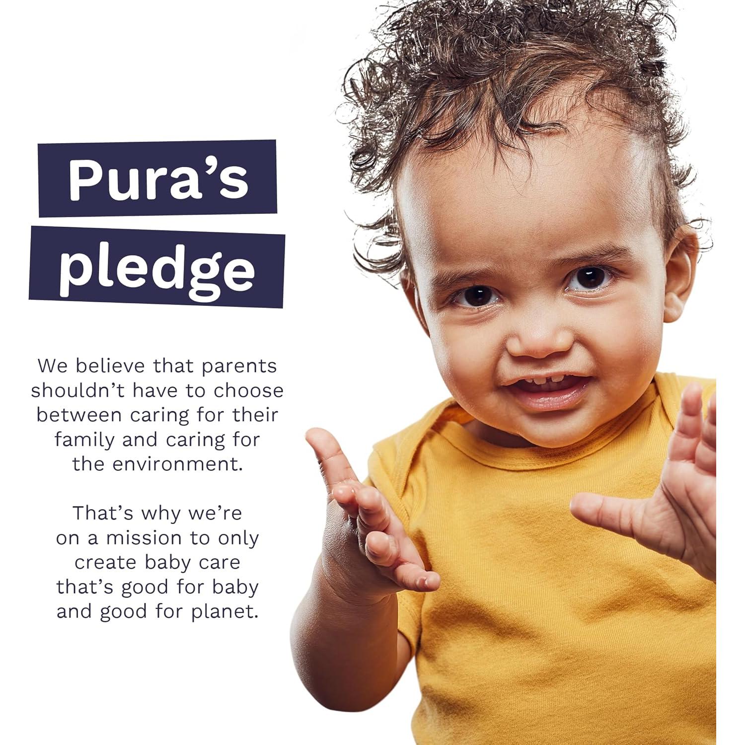 Pañales Hipoalergénicos Pura Tamaño 2 (3.2-5.9 kg) 29 Unidades