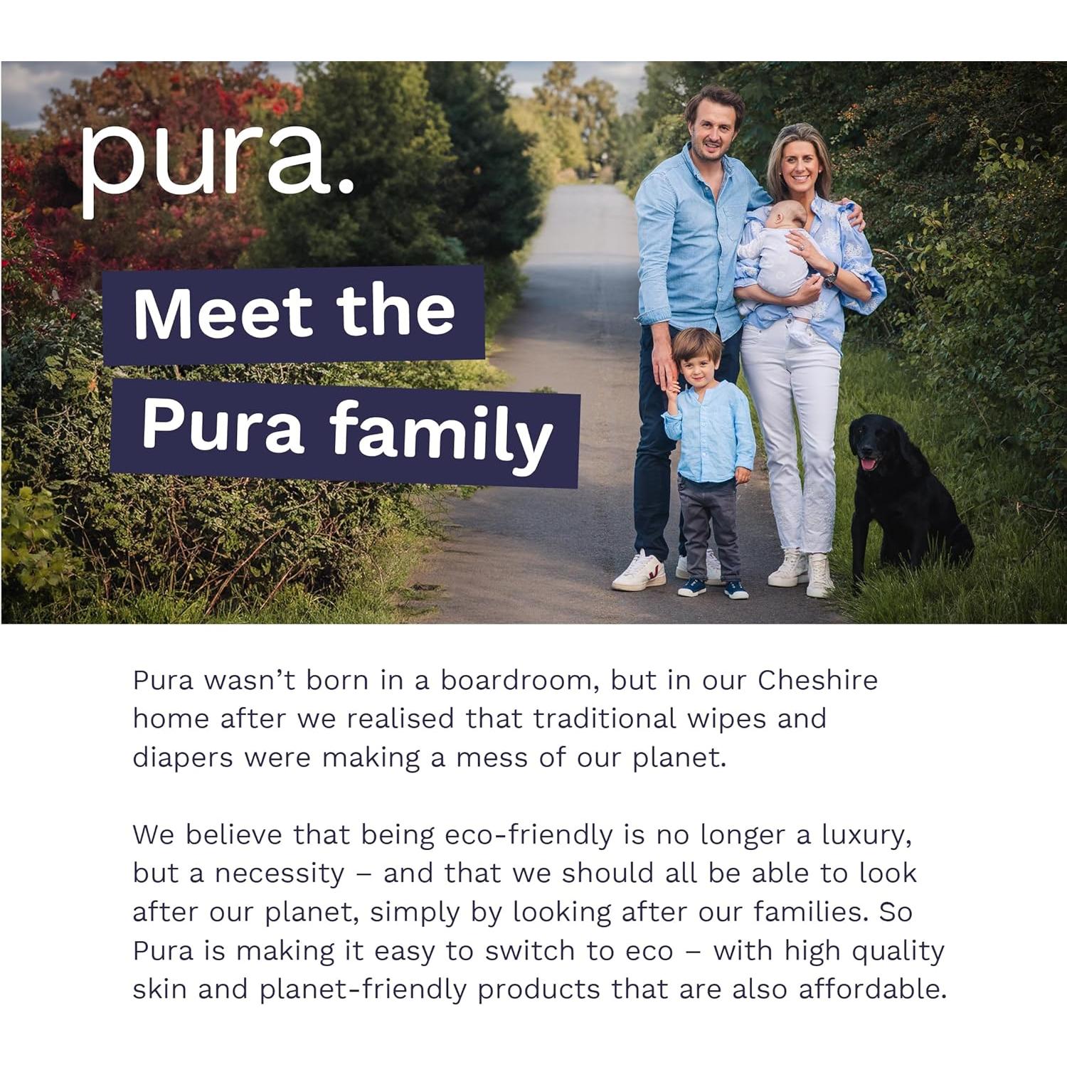 Pañales Hipoalergénicos Pura Tamaño 2 (3.2-5.9 kg) 29 Unidades