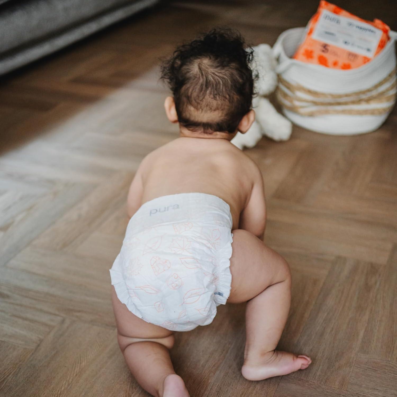 Pañales Hipoalergénicos Pura Tamaño 2 (3.2-5.9 kg) 29 Unidades