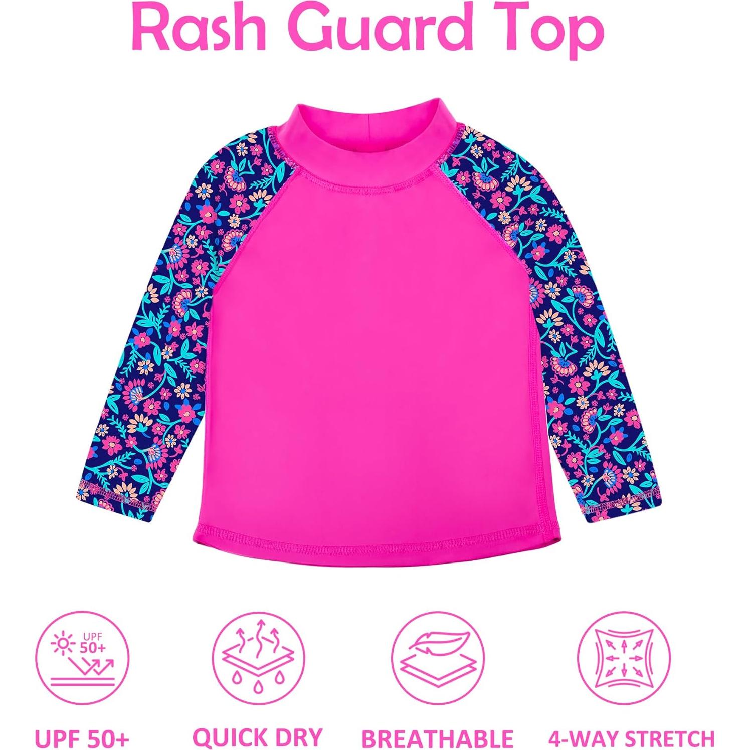 Conjunto de Pañales de Natación y Rash Guard Gran Elefante