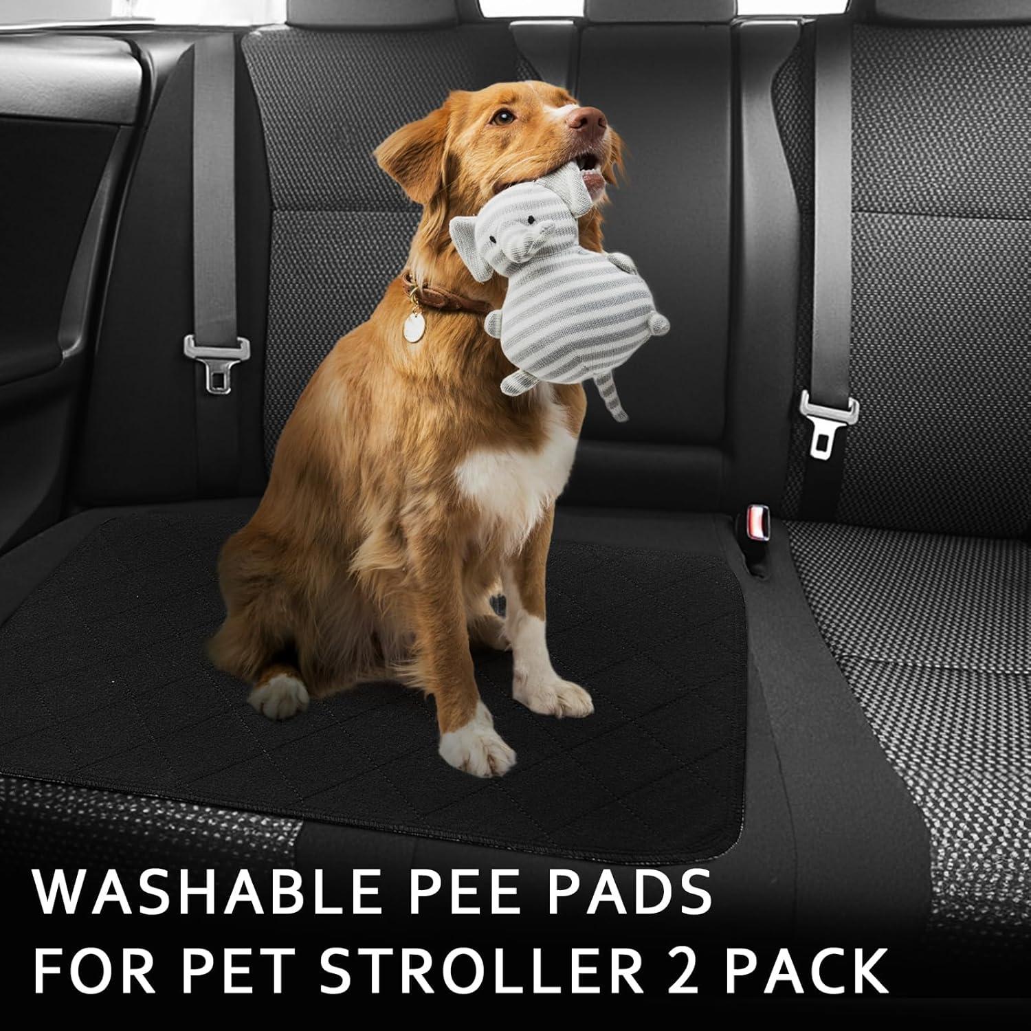 Alfombrilla Impermeable para Cochecito de Perro Moonsea 53x33cm