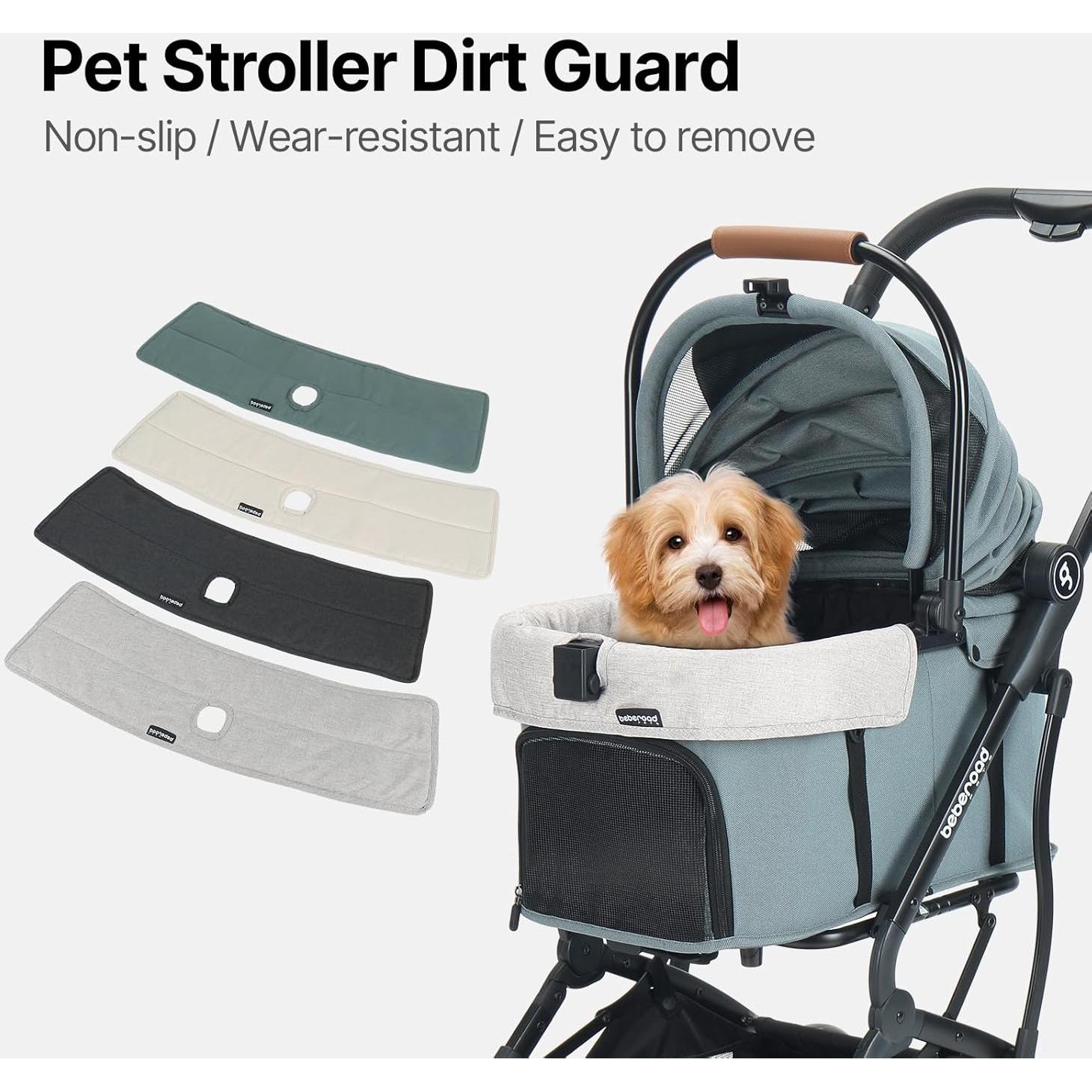 Funda Antisuciedad Beberoad para Carrito de Mascotas Gris T3/T4/X2/X3