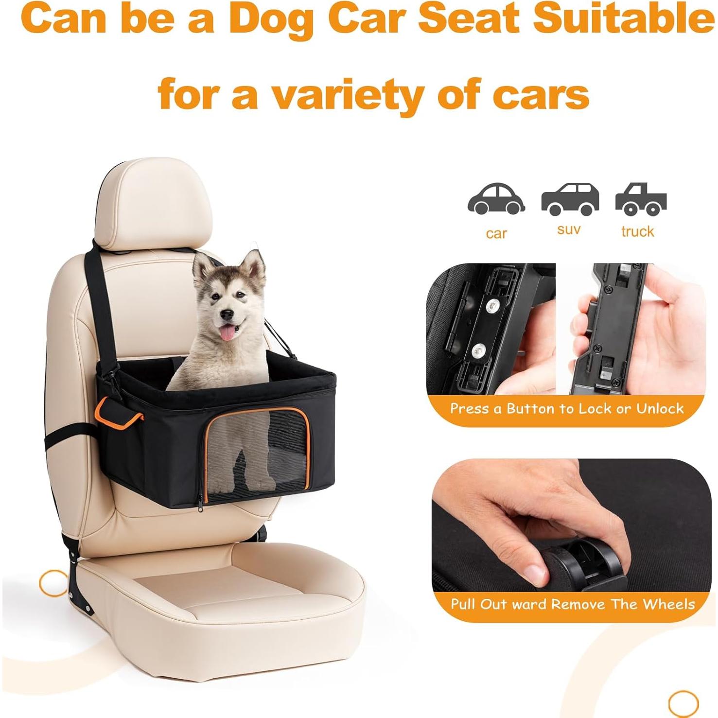 Transportín Rodante para Perro y Gato NOVOLAB 6.8 kg