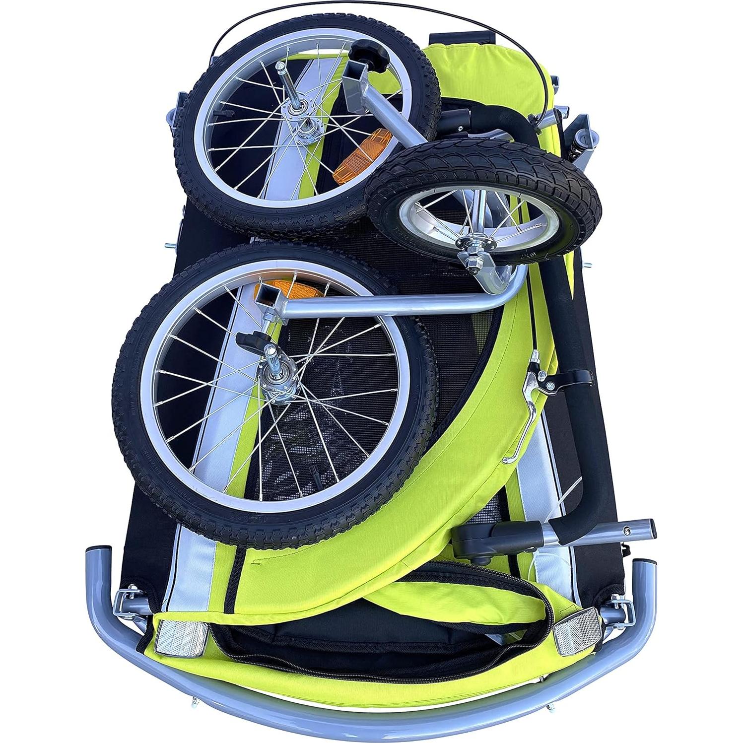 Remolque para Mascotas Extra Grande Booyah - Carrito Jogger Azul