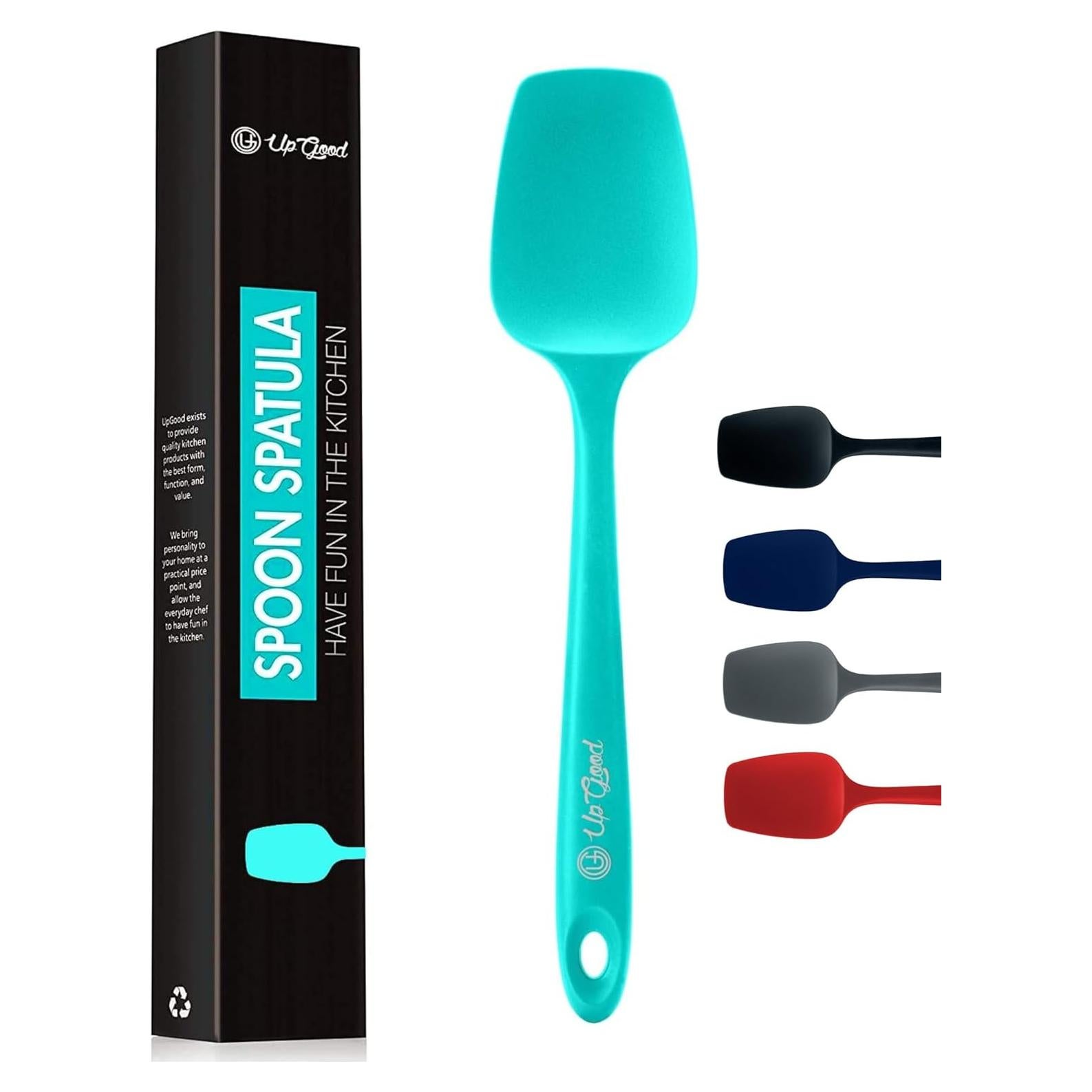 Espátula de Silicona UpGood Verde Azulado Resistente al Calor