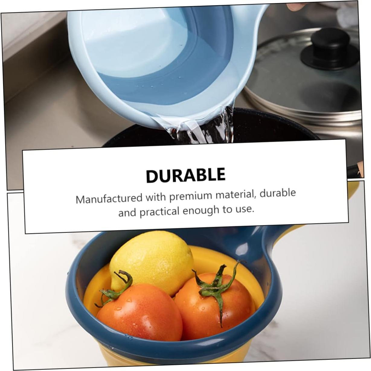 2 Cucharas de Agua Plegables SOLUSTRE con Mango Largo 27cm