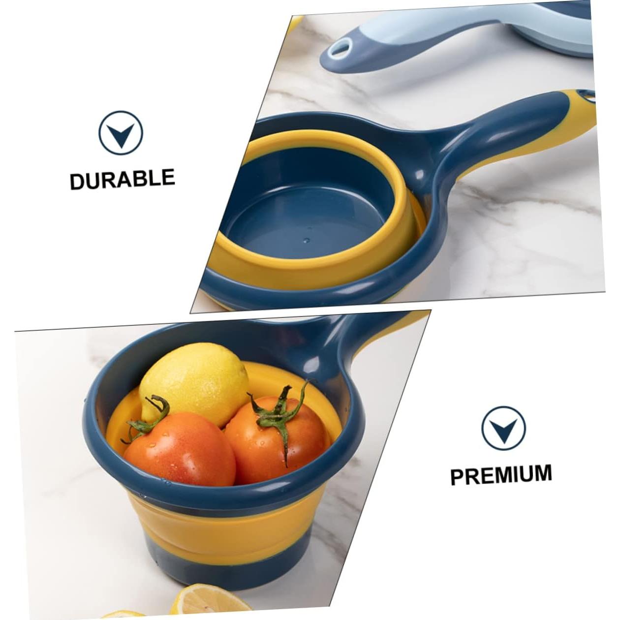 2 Cucharas de Agua Plegables SOLUSTRE con Mango Largo 27cm