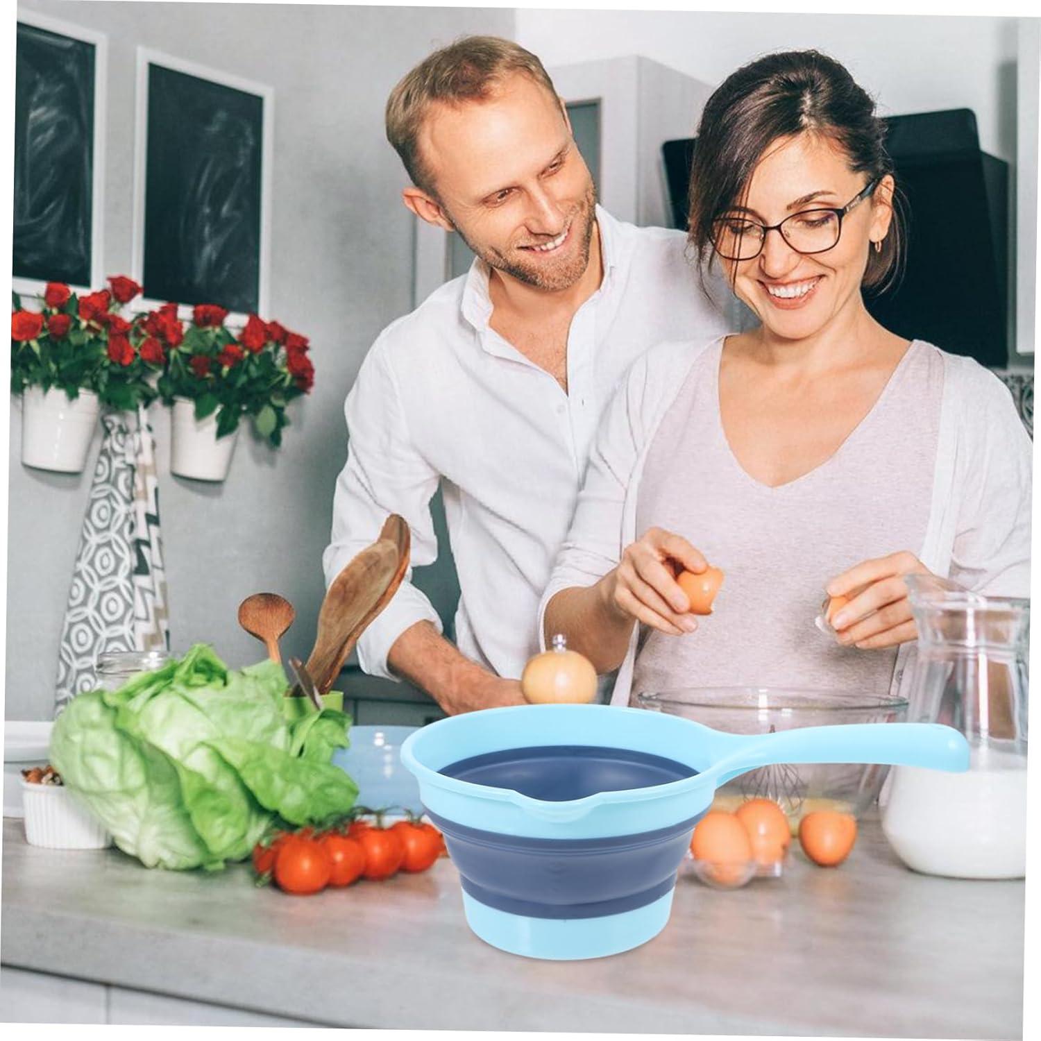 2 Cucharas de Agua Plegables SOLUSTRE con Mango Largo 27cm