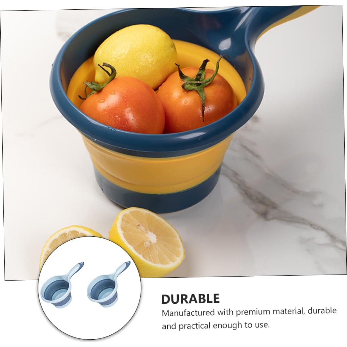 2 Cucharas de Agua Plegables SOLUSTRE con Mango Largo 27cm