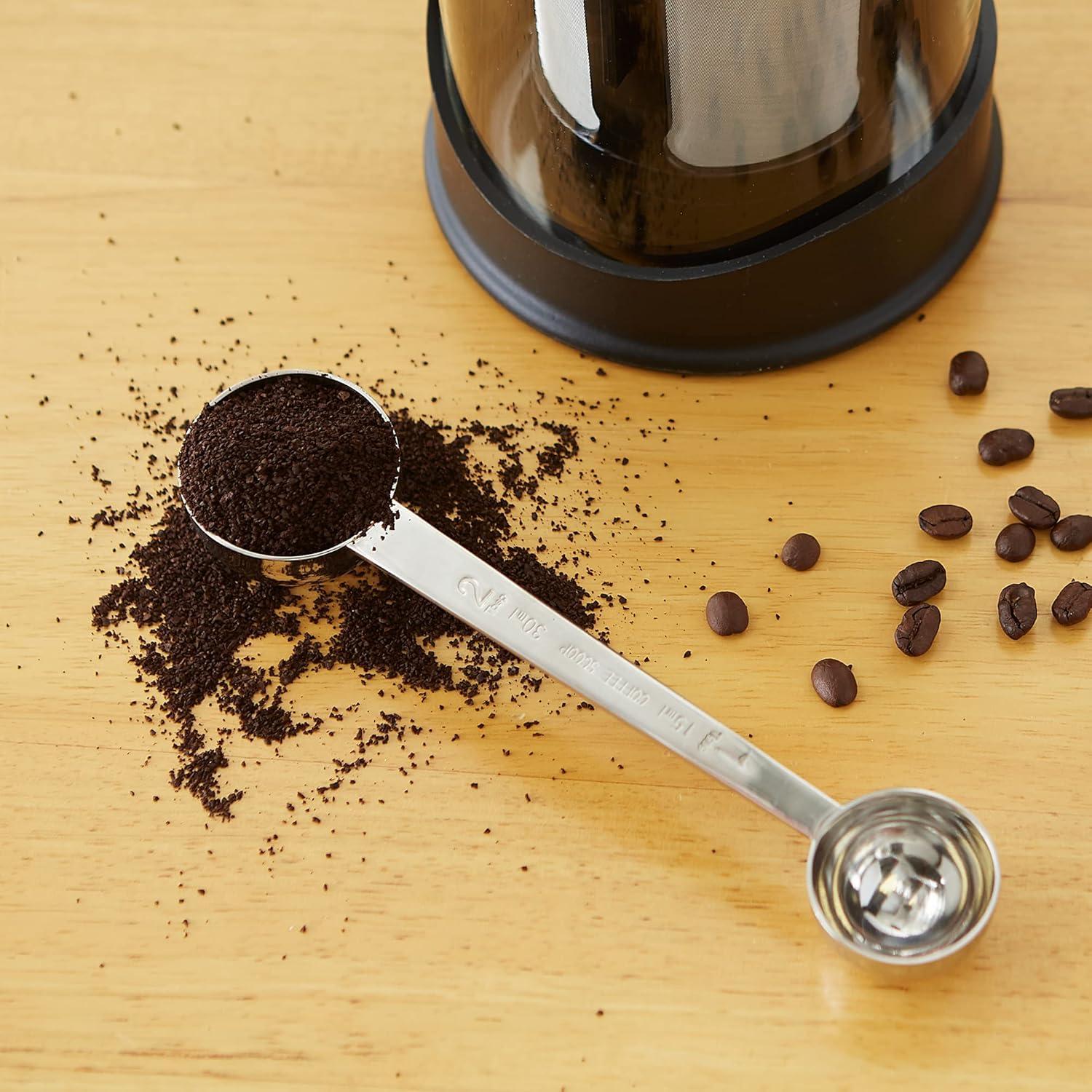 Cuchara Medidora RSVP de Acero Inoxidable 19.7 cm Doble