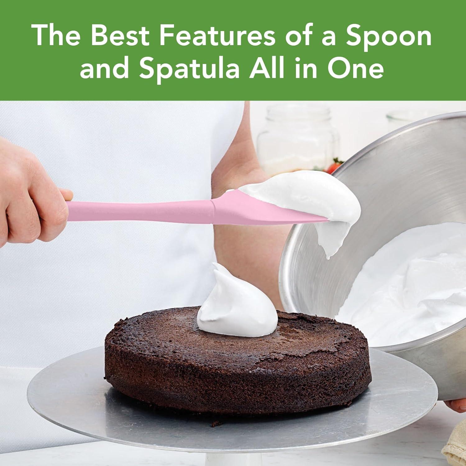 Cuchara Espátula de Silicona Tovolo Color Sorbete Rosa