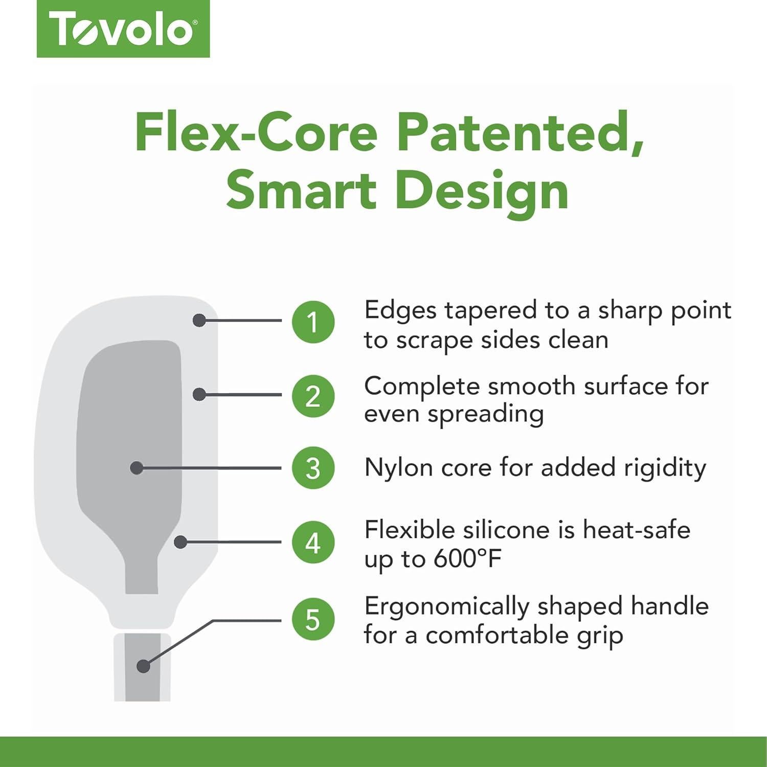 Cuchara Espátula de Silicona Tovolo Color Sorbete Rosa