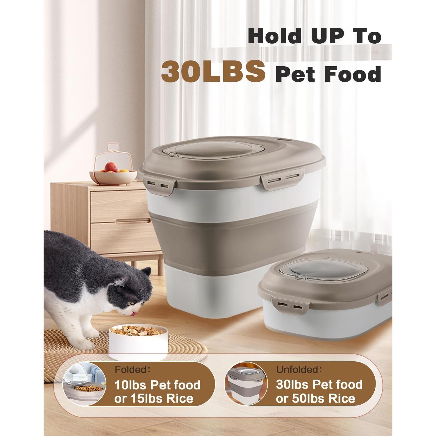 Contenedor de Almacenamiento de Comida para Perros ANVS 13.6 kg