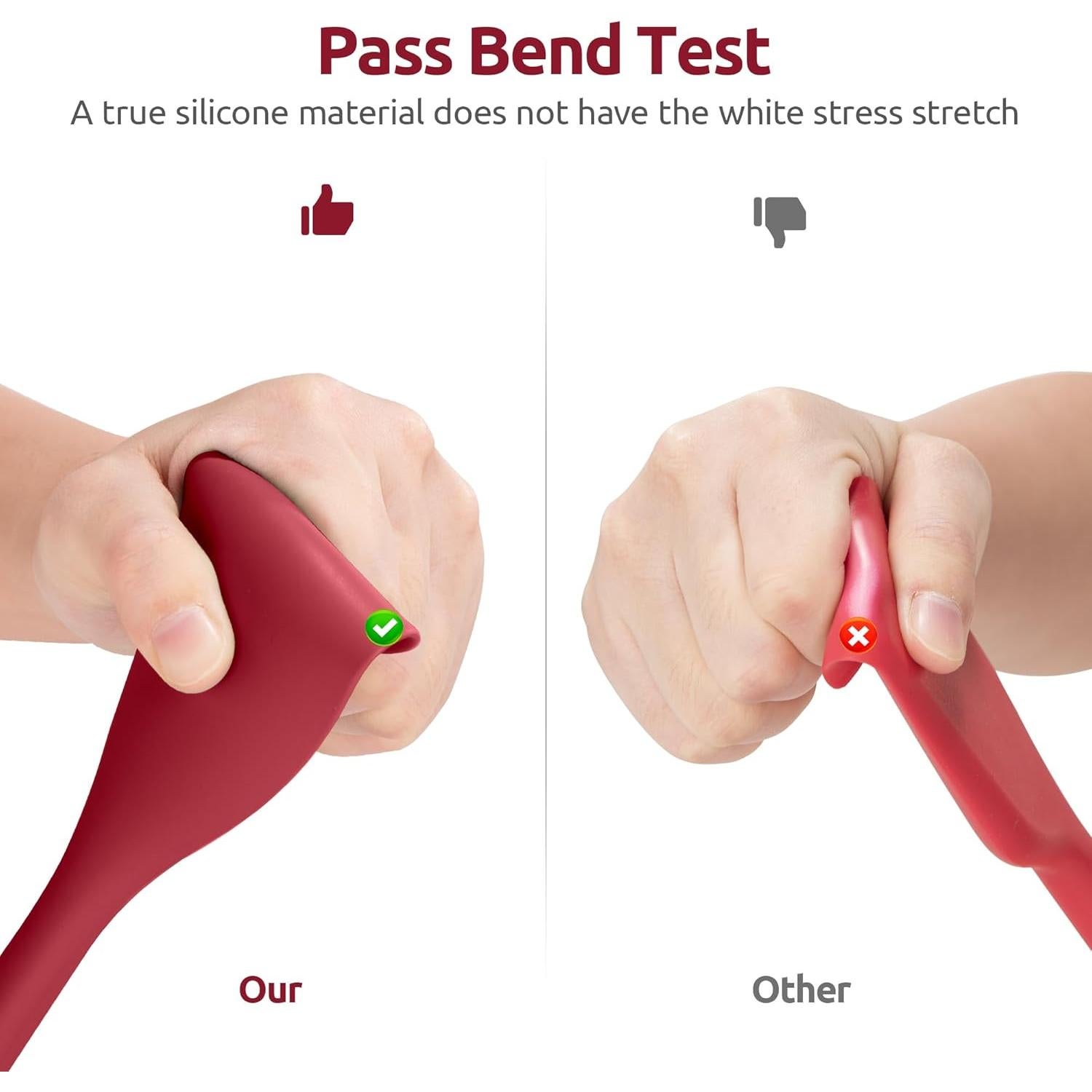 Espátula Cuchara U-Taste Silicona Resistente al Calor 315°C