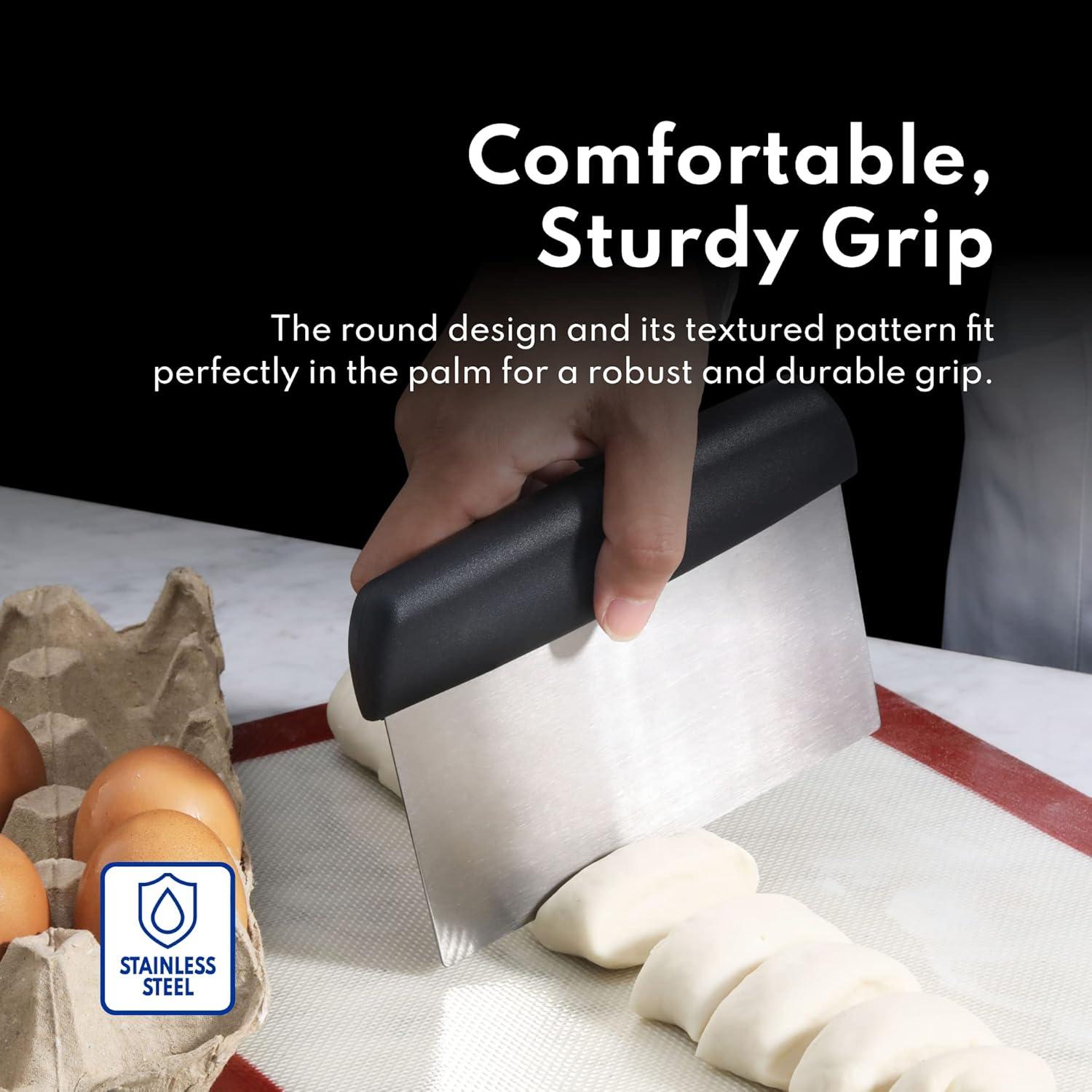 Raspador de Masa New Star Foodservice 15x7.6 cm Acero Inoxidable