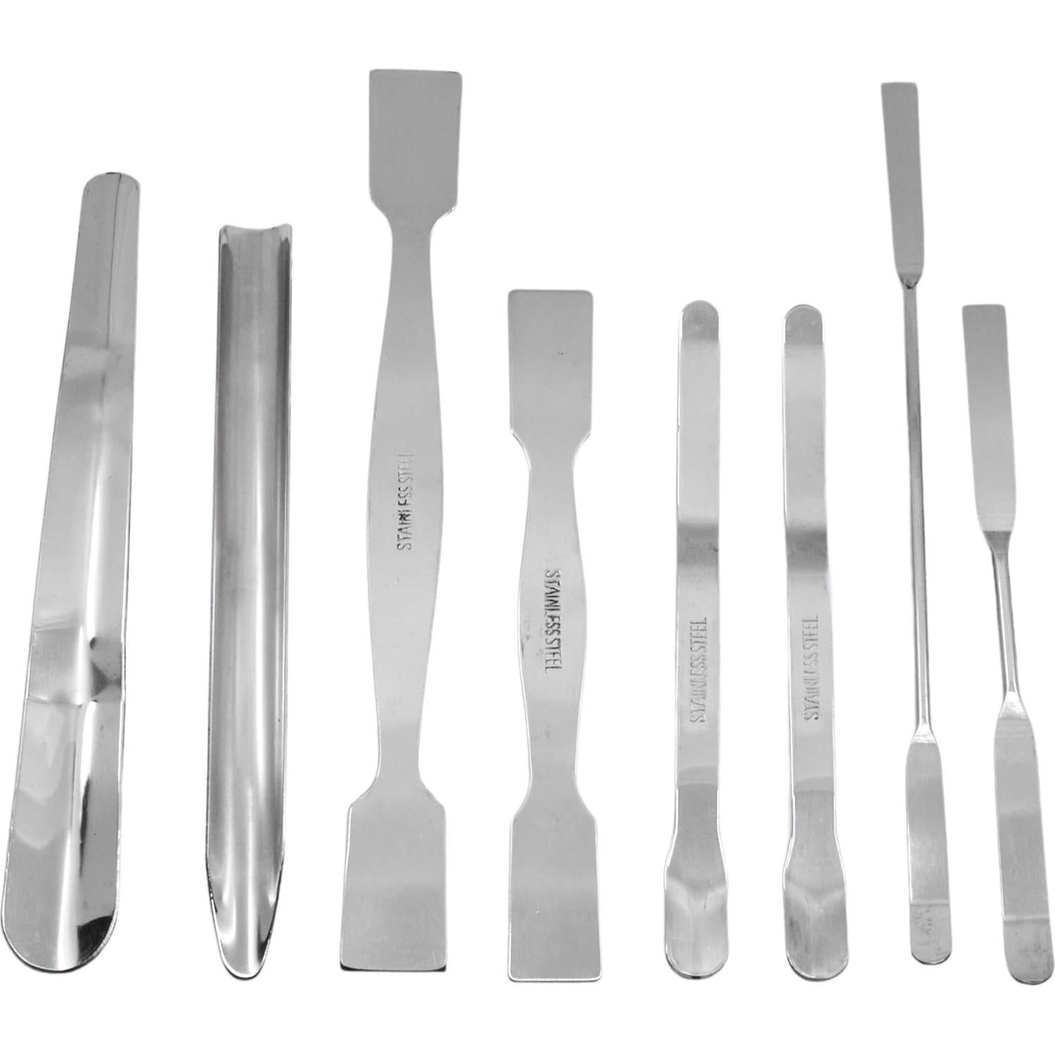 Juego de 15 Piezas de Cucharas y Espátulas EISCO - Acero Inoxidable