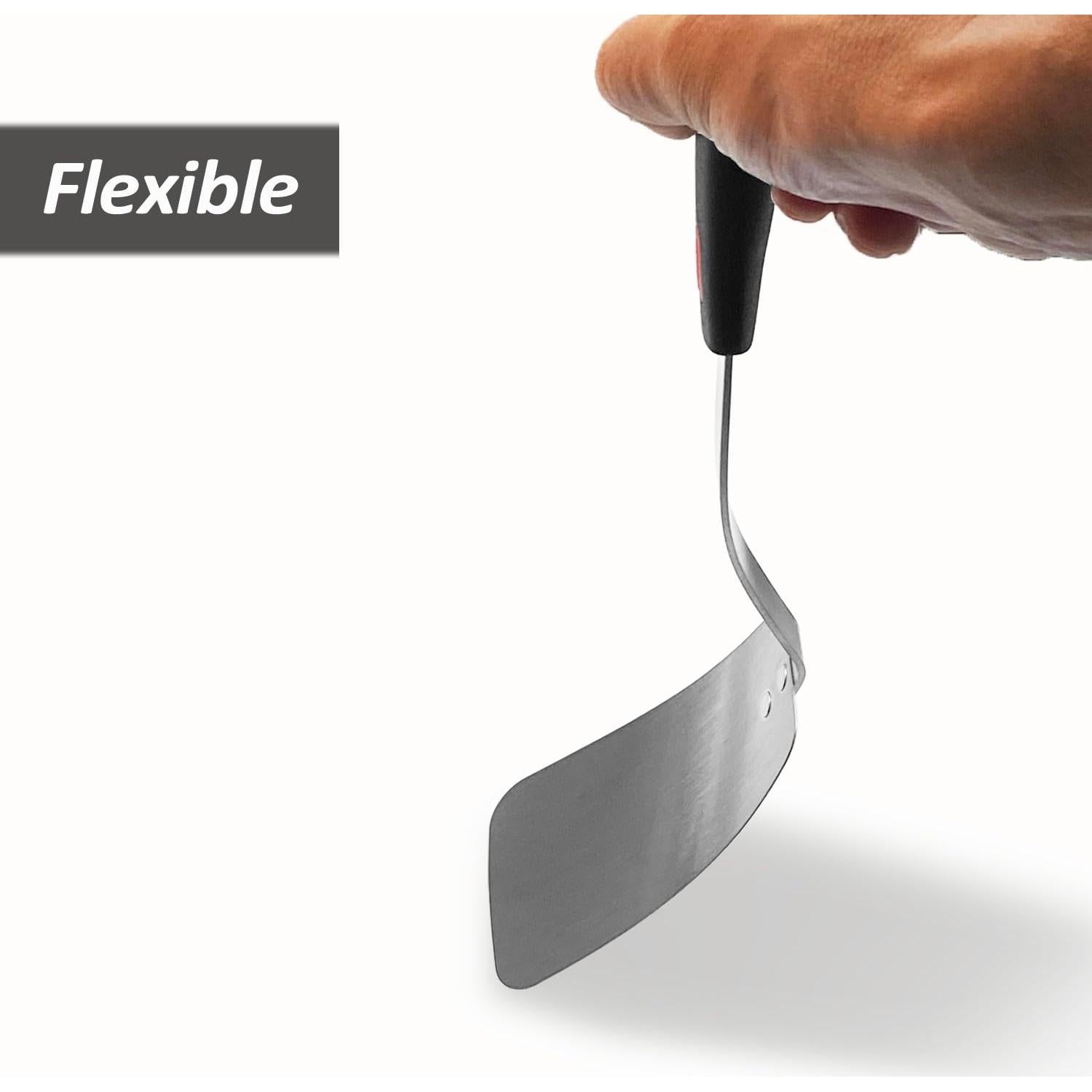 Espátula Flexible de Acero Inoxidable XiaoZu 32cm Resistente al Calor
