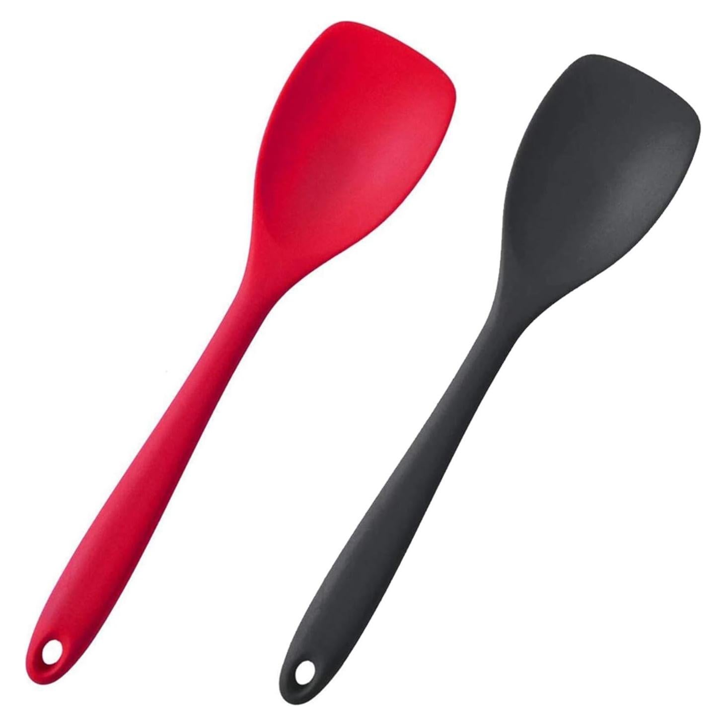 Juego de 2 cucharas de silicona W WBLD 29x7.8cm antiadherente