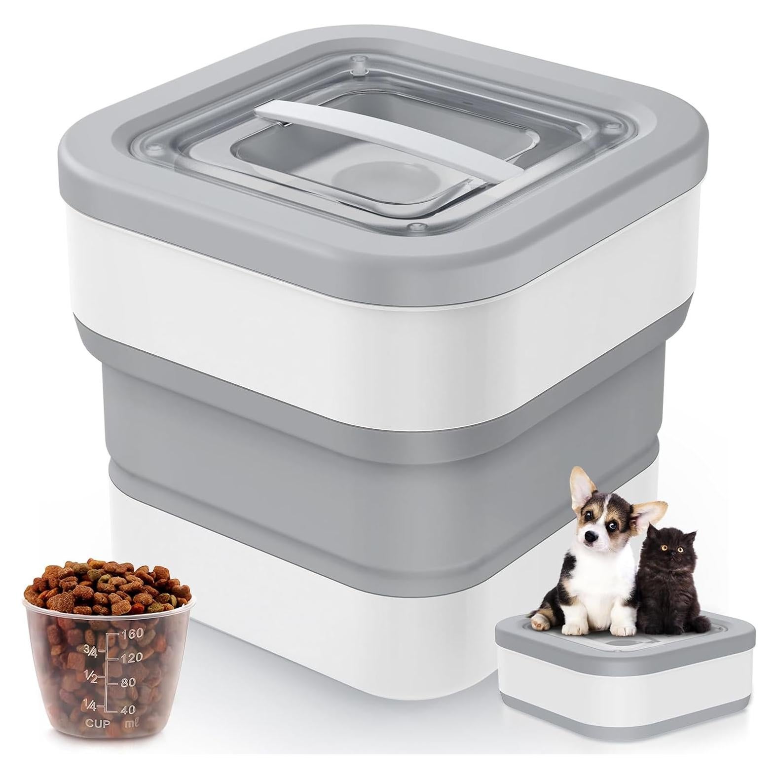 Contenedor Plegable de Almacenamiento para Comida de Perros InnOrca 15L