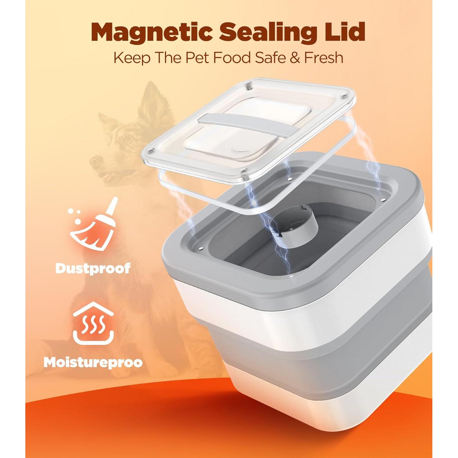 Contenedor Plegable de Almacenamiento para Comida de Perros InnOrca 15L