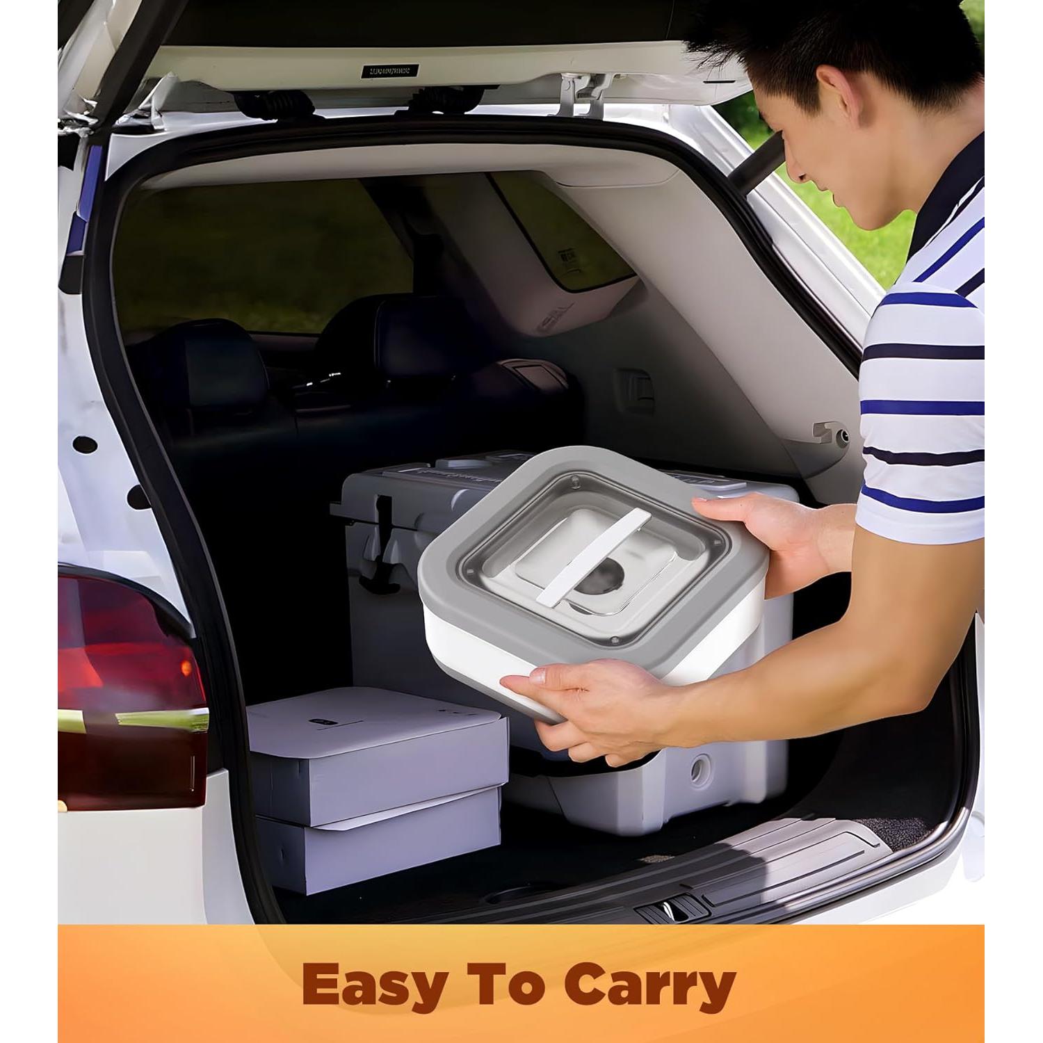 Contenedor Plegable de Almacenamiento para Comida de Perros InnOrca 15L