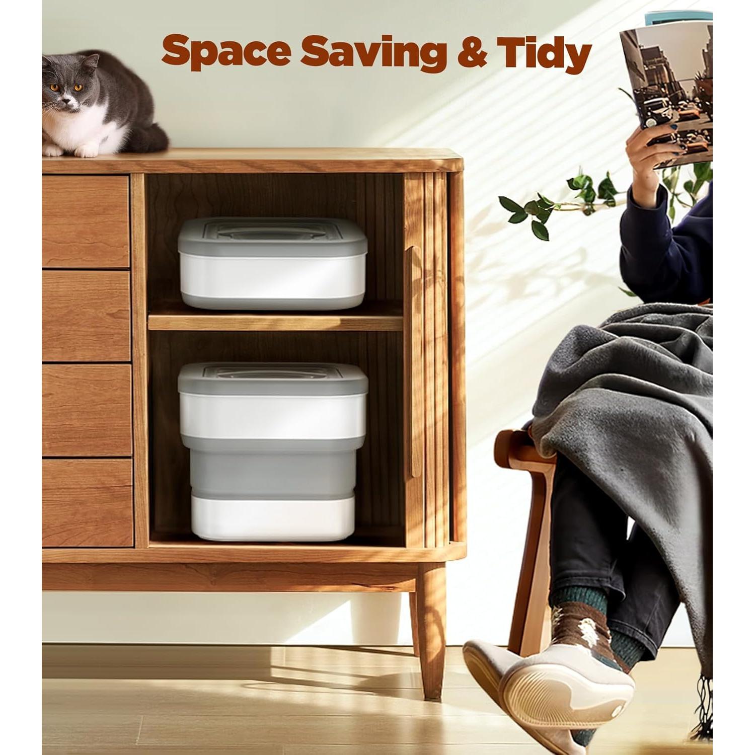 Contenedor Plegable de Almacenamiento para Comida de Perros InnOrca 15L