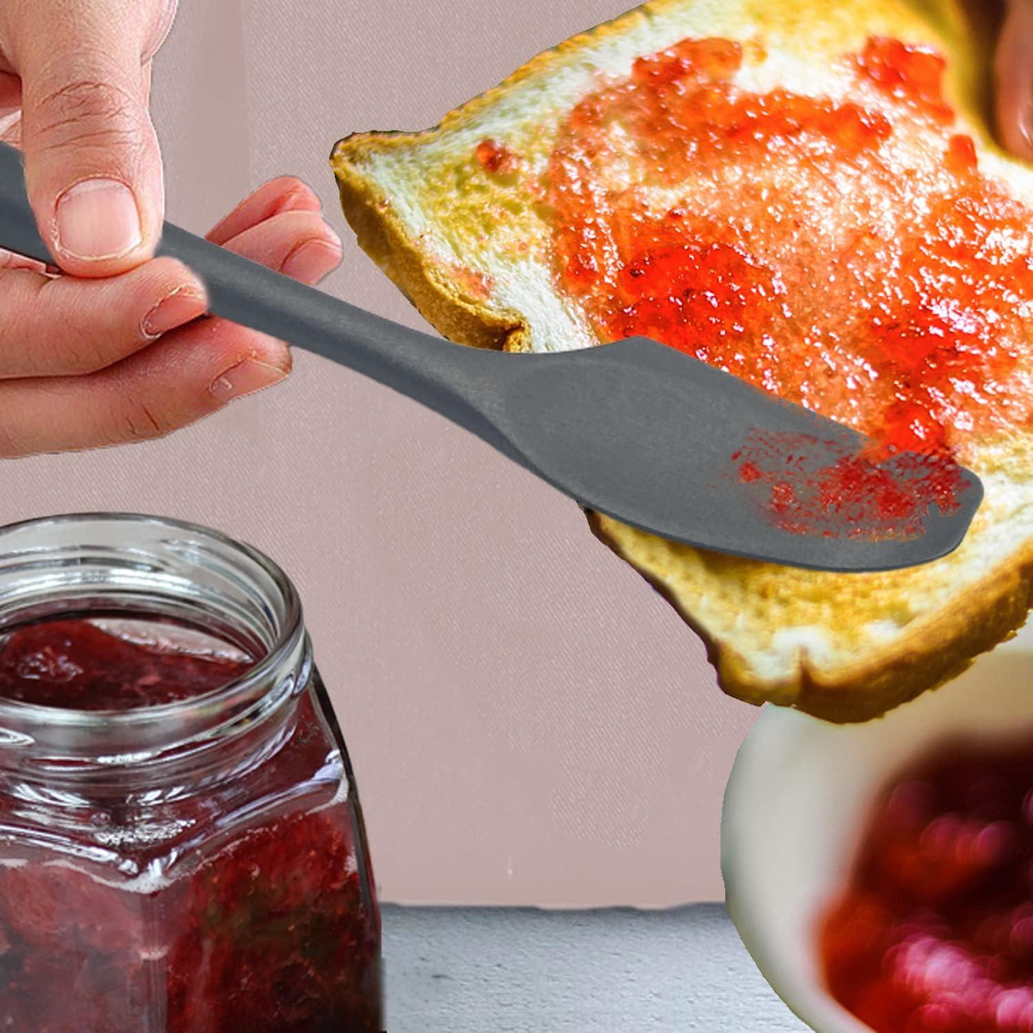 Espátulas Mini de Silicona Vovoly, 20.7 cm, 4 Piezas