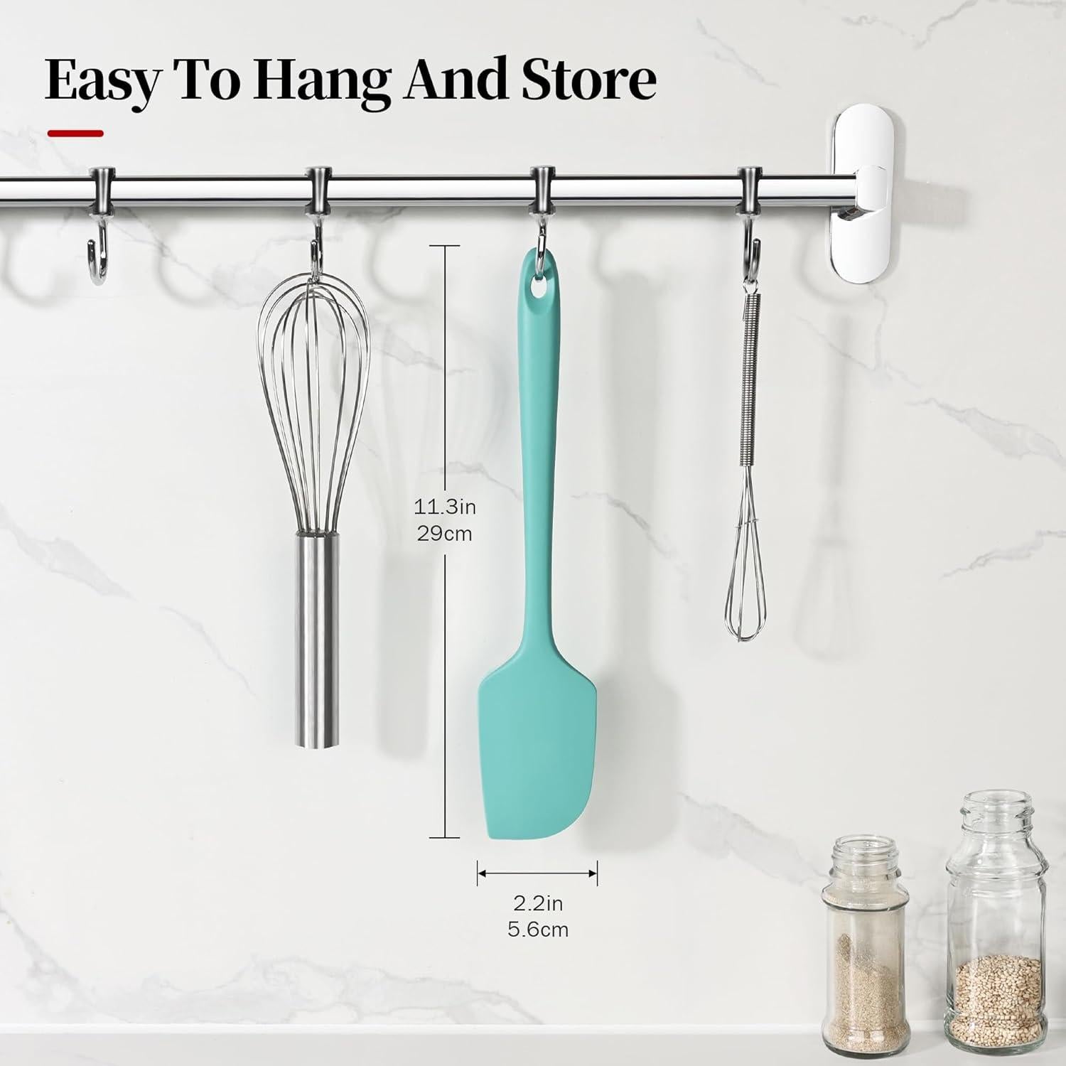 Espátula de Silicona Resistente al Calor 28.8 cm Lilybeam Cielo Aqua