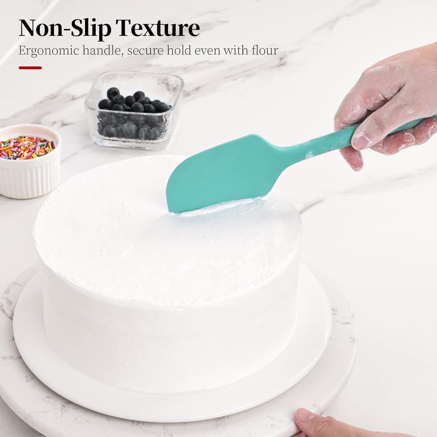 Espátula de Silicona Resistente al Calor 28.8 cm Lilybeam Cielo Aqua