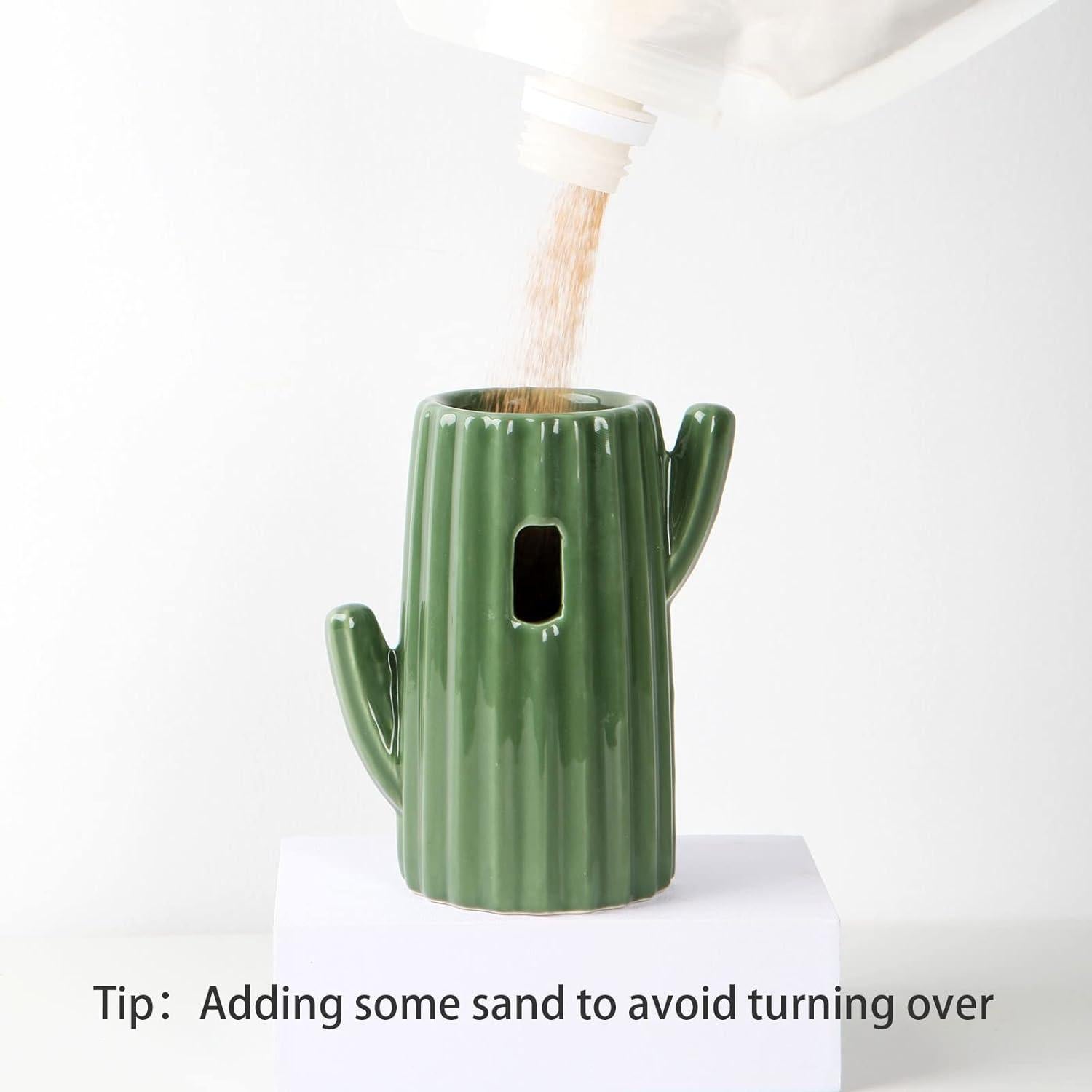 Botella de Agua Cerámica para Hámster BUCATSTATE 120ml Verde