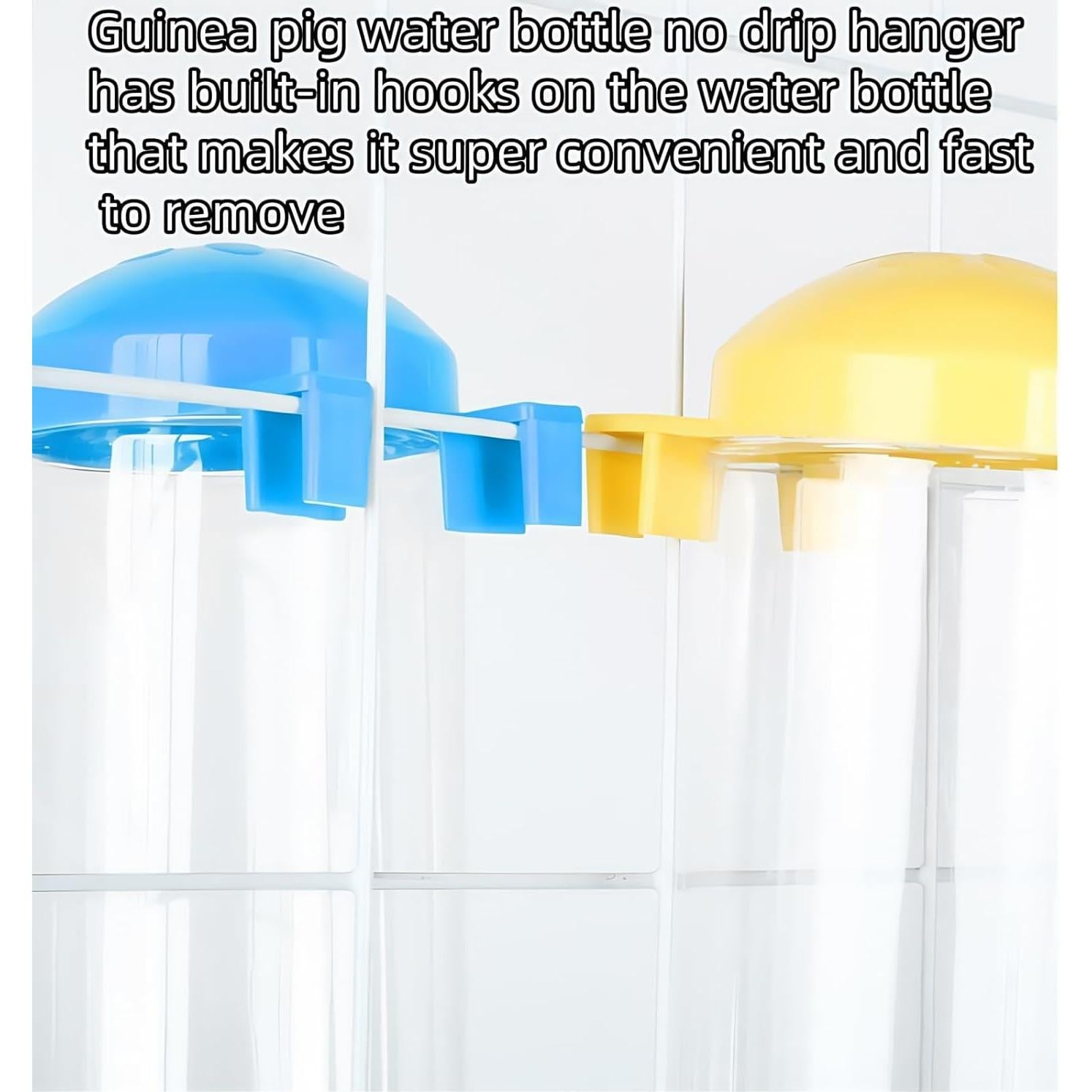 Botella de Agua Sin Goteo 2 Pcs HNOYGNU 480ml para Mascotas