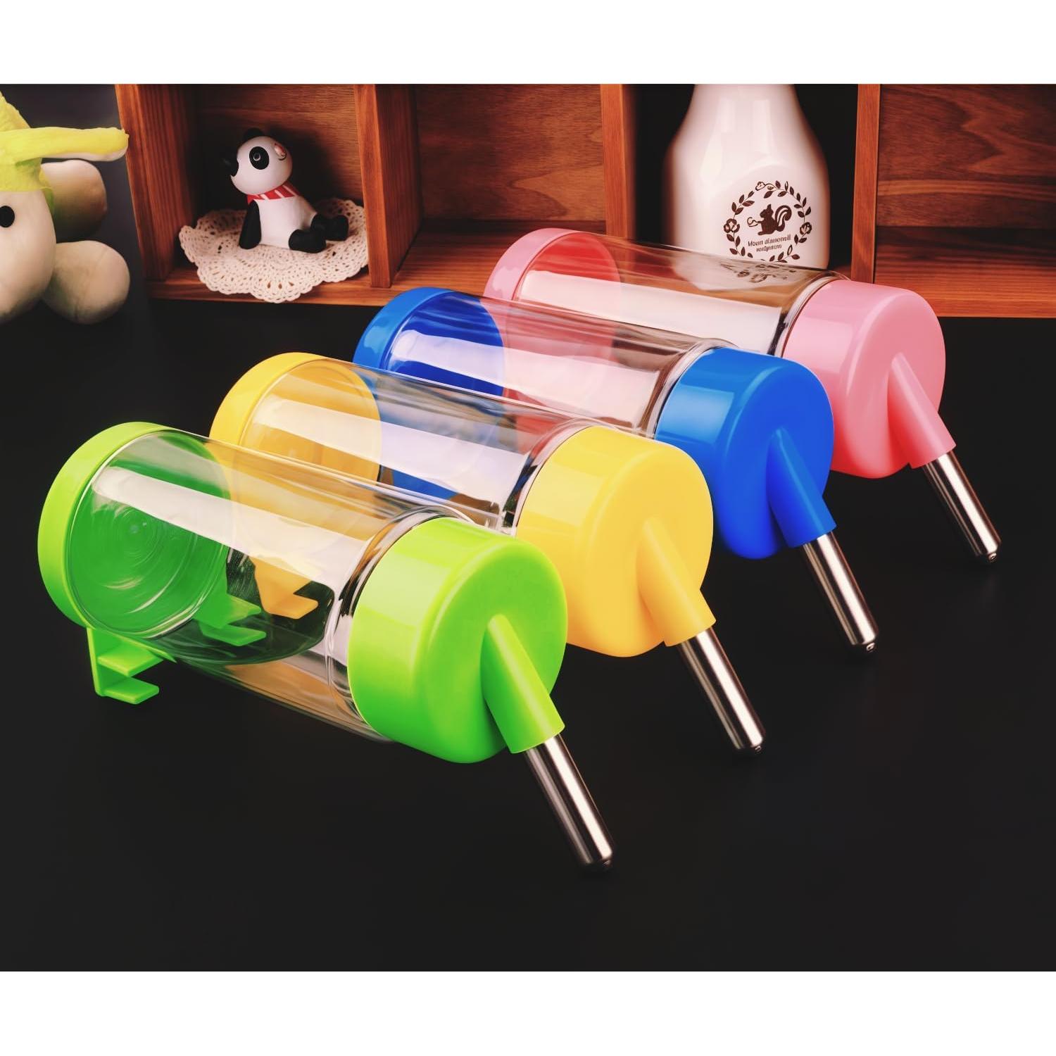 Botella de Agua Sin Goteo 2 Pcs HNOYGNU 480ml para Mascotas