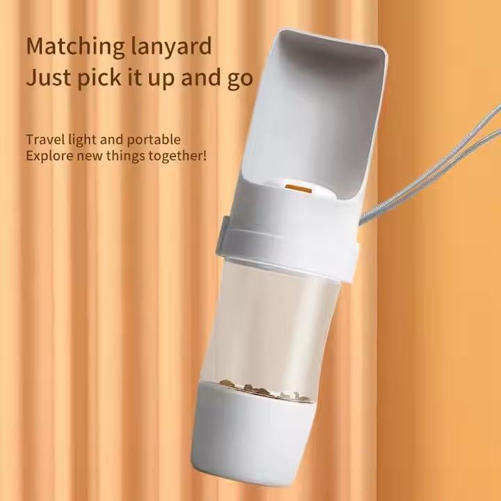 Botella de Agua para Perros Pequeños - Verde, Portátil y Ligera