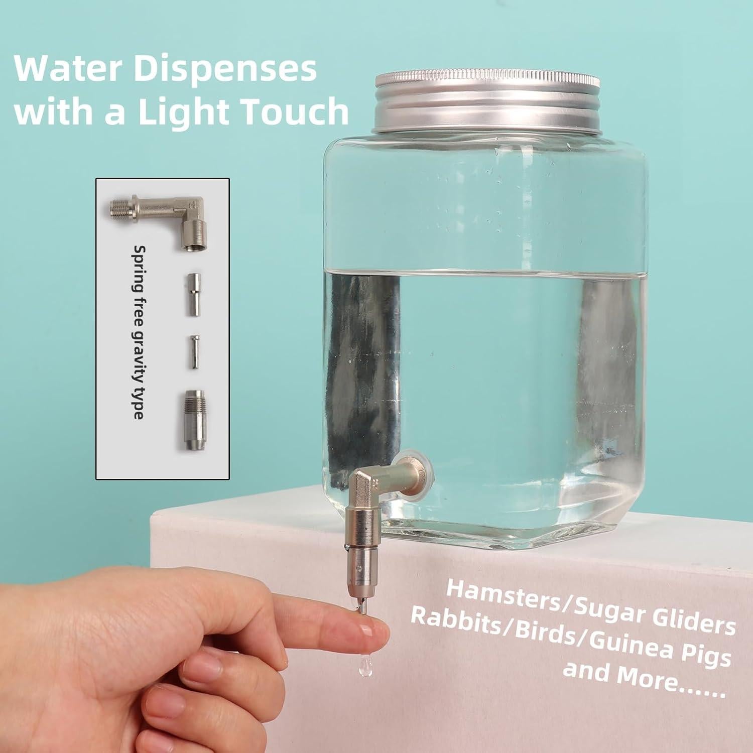 Botella de Agua para Mascotas HardcorePet 975 ml Sin Goteo