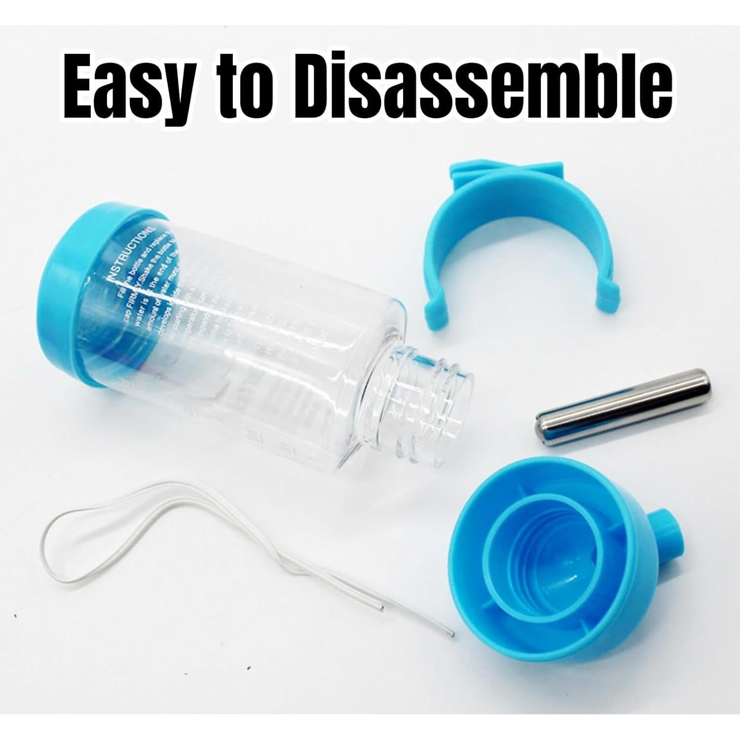 Botella de Agua Sin Goteo para Mascotas Xilanyan 125 ml