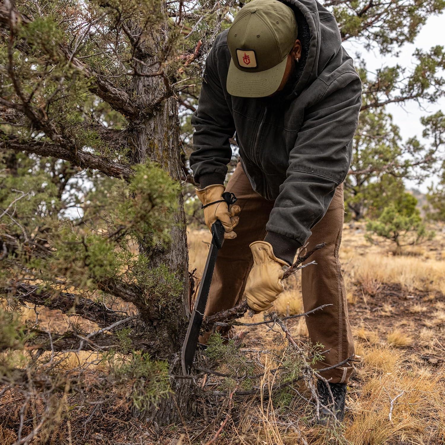Machete Gerber Gator 63,5 cm con hoja de sierra y funda